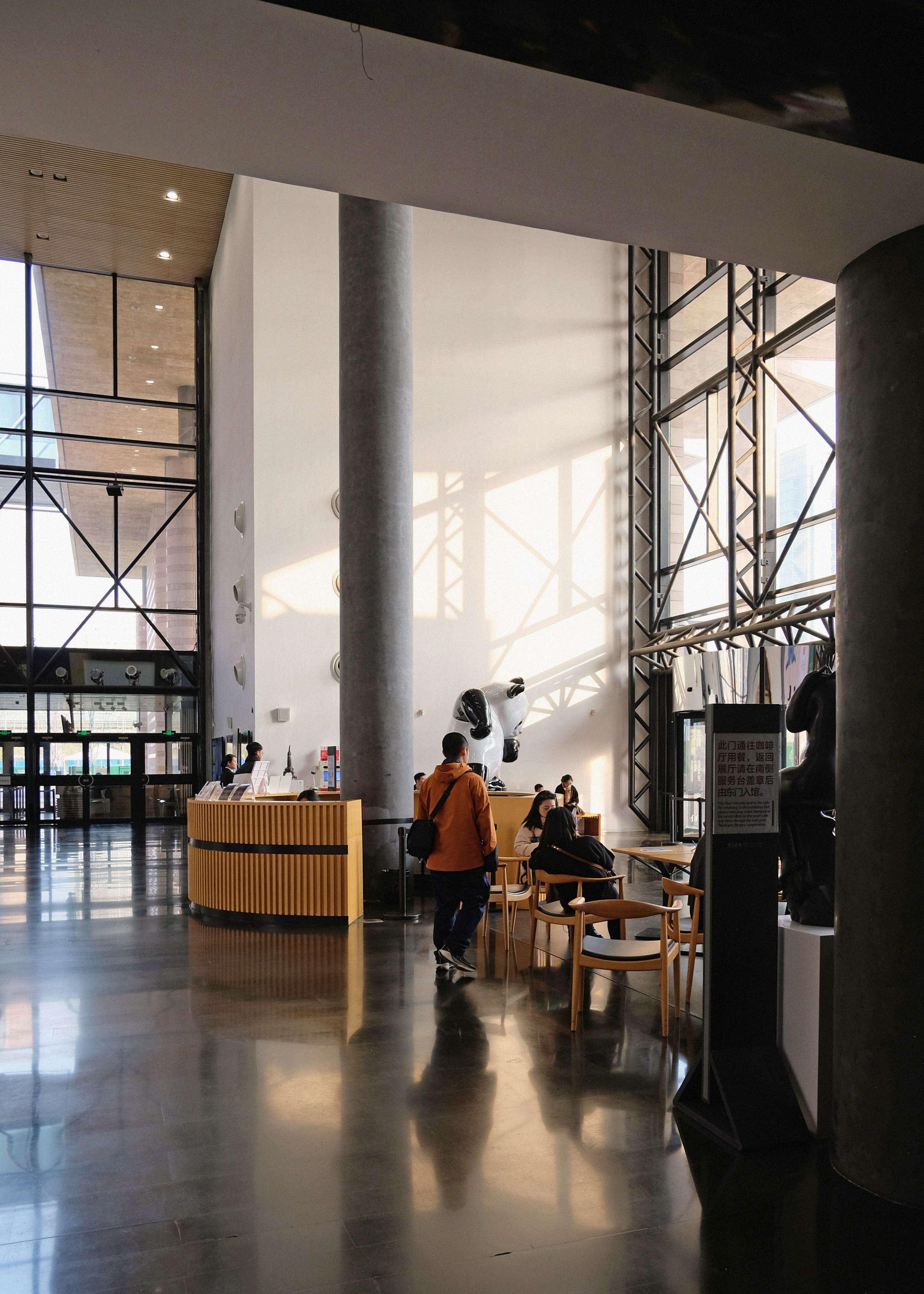 Tsinghua University Art Museum Beijing. Интерьерный архитектурный фотограф | interior architectural photographer