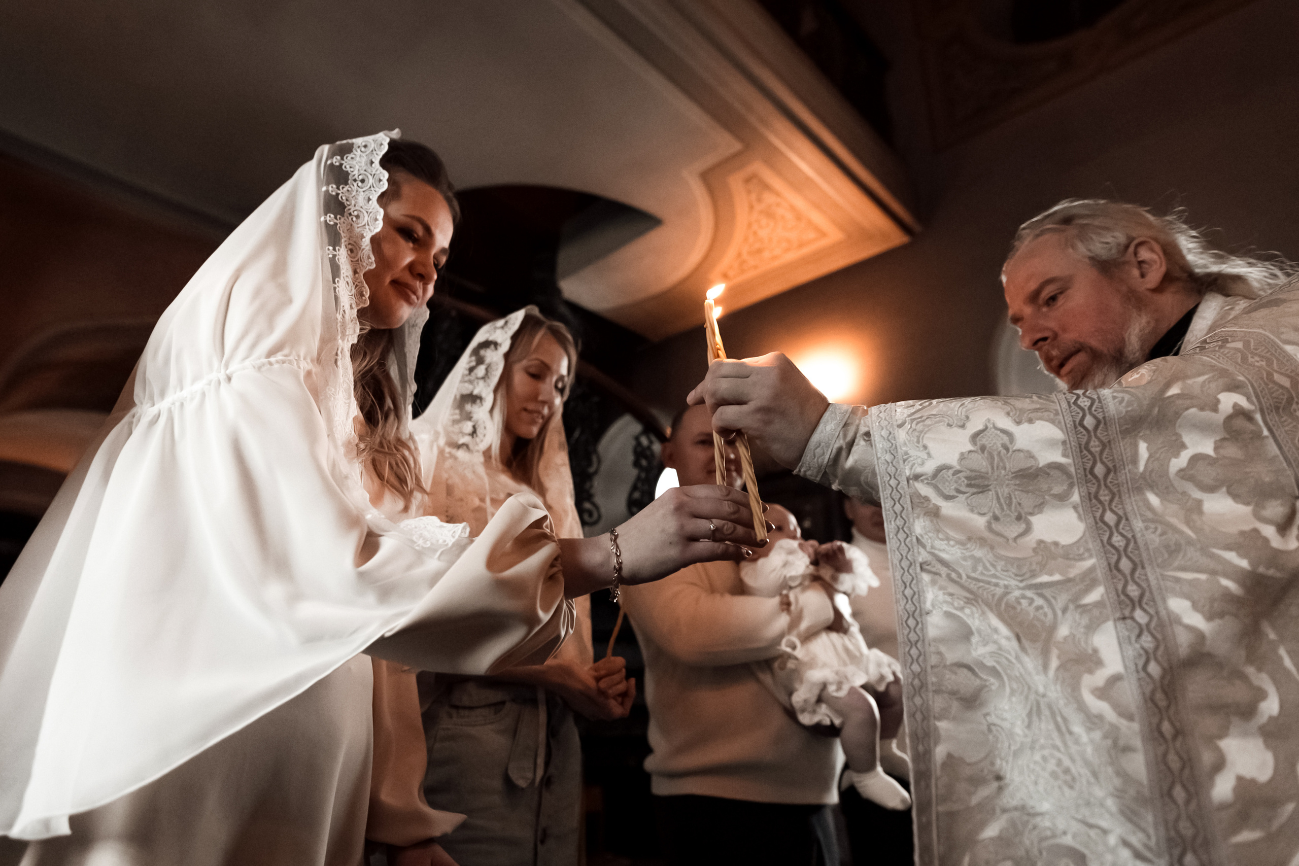 Крещение Марка в храме муч Уара в пос Вешки. Фотограф крещения и венчания ОКСАНА МАЙОРОВА