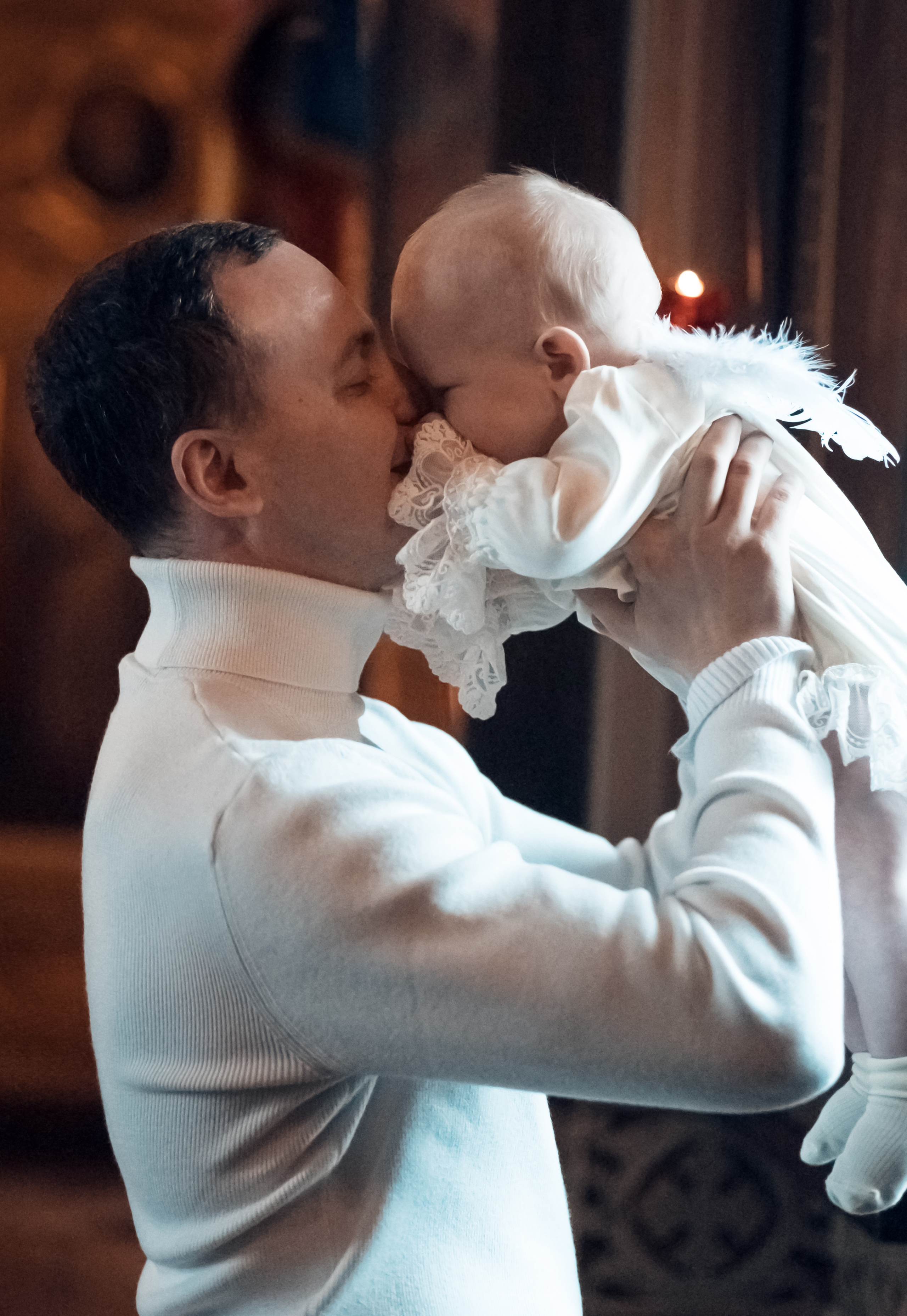 Крещение Марка в храме муч Уара в пос Вешки. Фотограф крещения и венчания ОКСАНА МАЙОРОВА