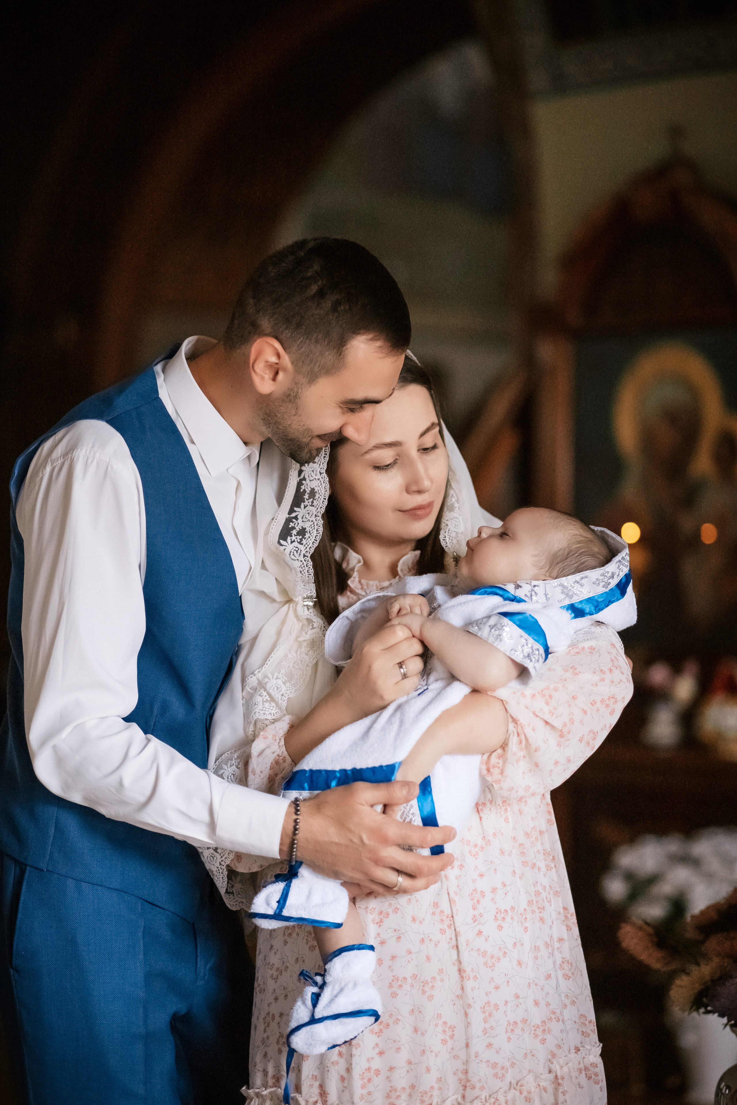 Крещение Геннадия в Звенигороде. Фотограф крещения и венчания ОКСАНА МАЙОРОВА