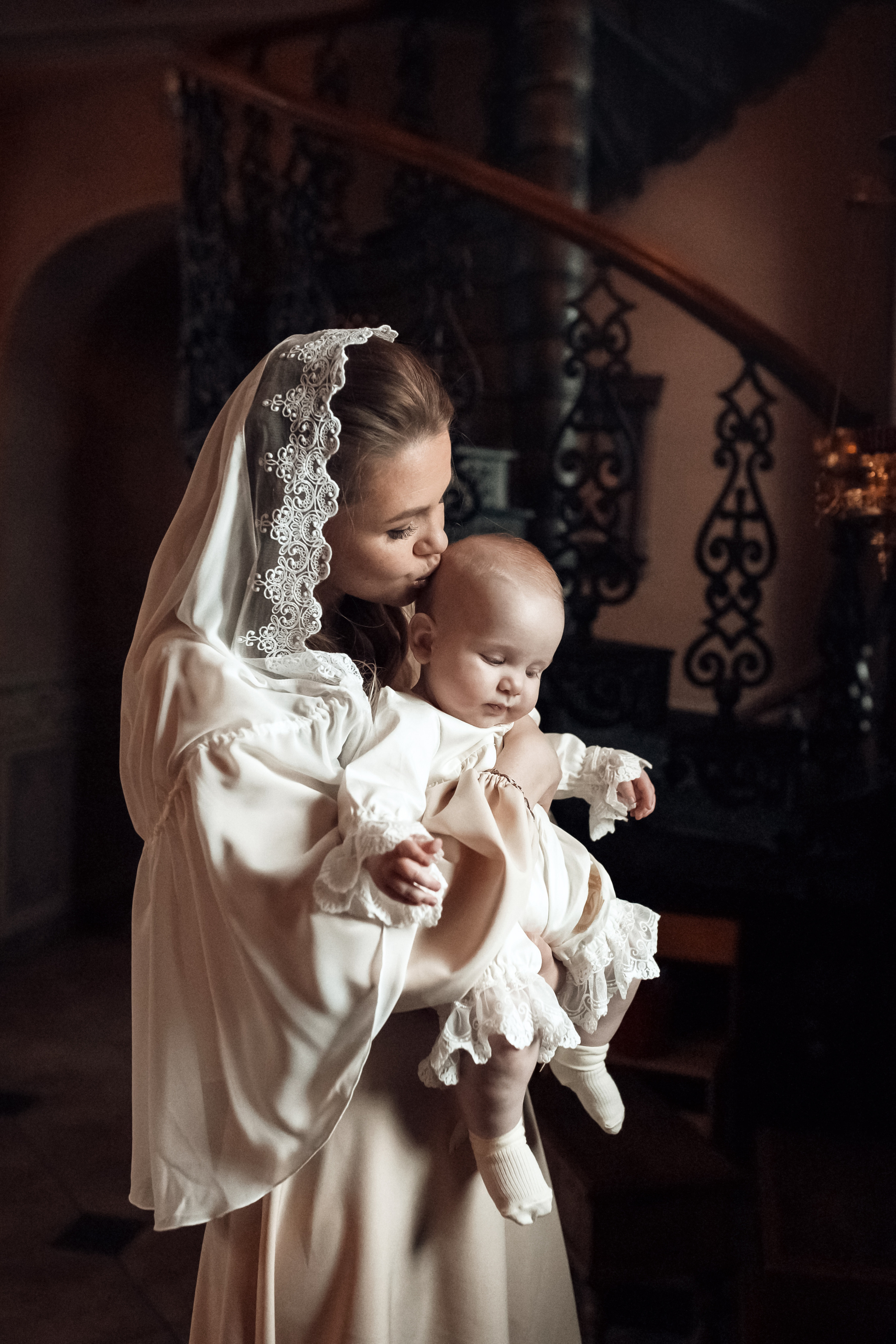 Крещение Марка в храме муч Уара в пос Вешки. Фотограф крещения и венчания ОКСАНА МАЙОРОВА