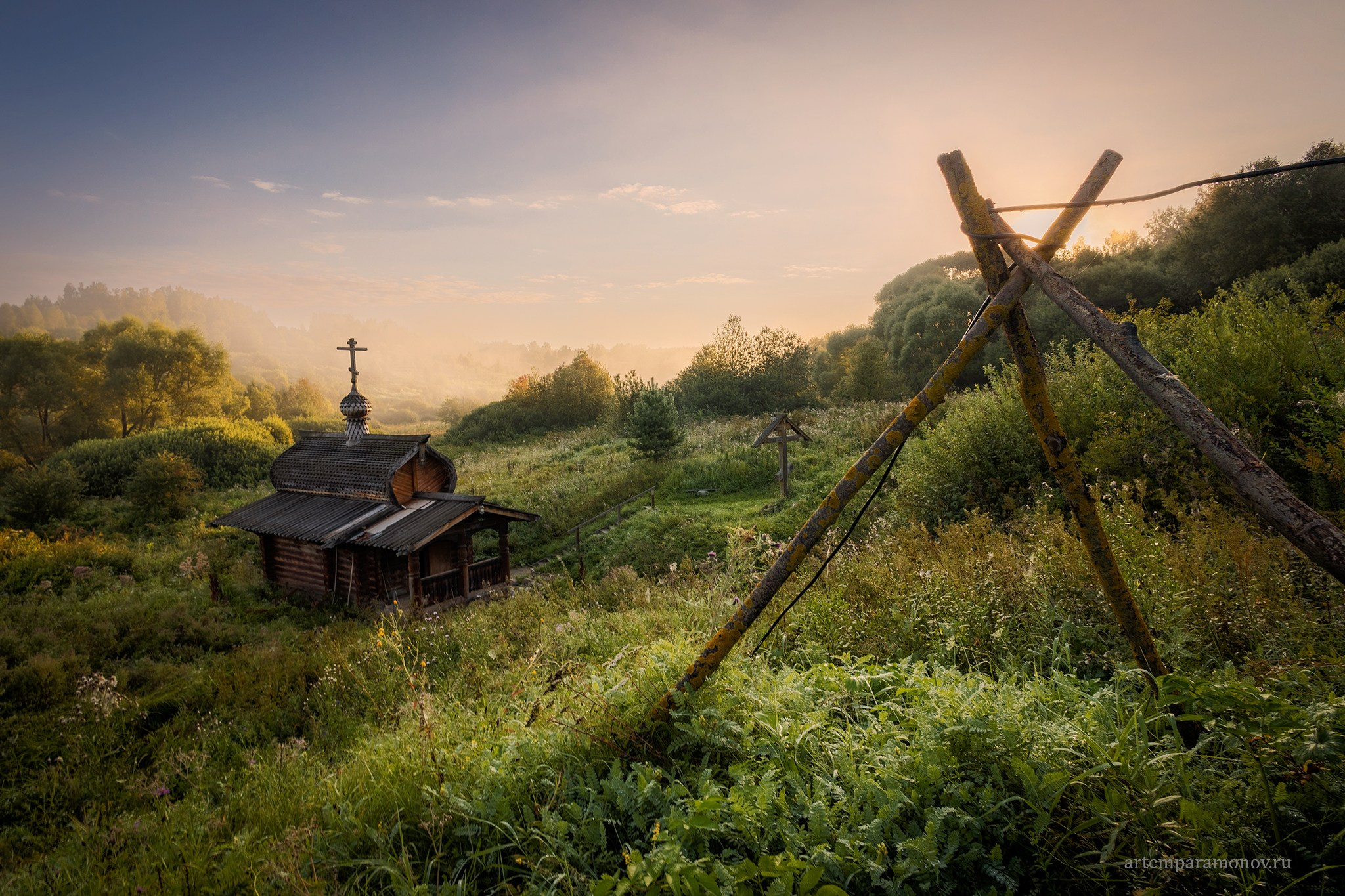 Михайловская церковь. Фотохудожник Артём Парамонов