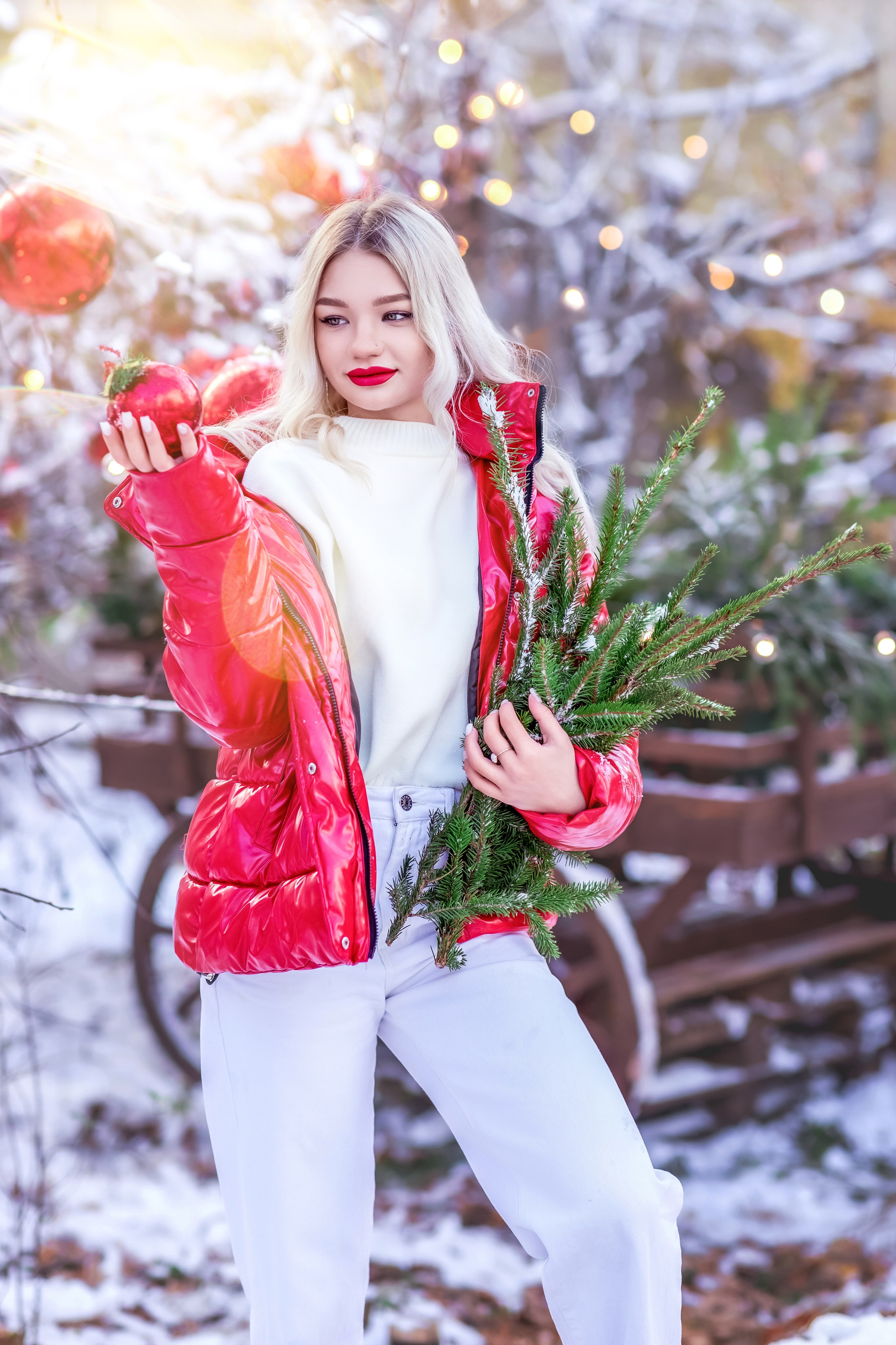 НОВЫЙ ГОД и Рождество УЛИЧНЫЕ локации. Фотограф Алина Лебедь