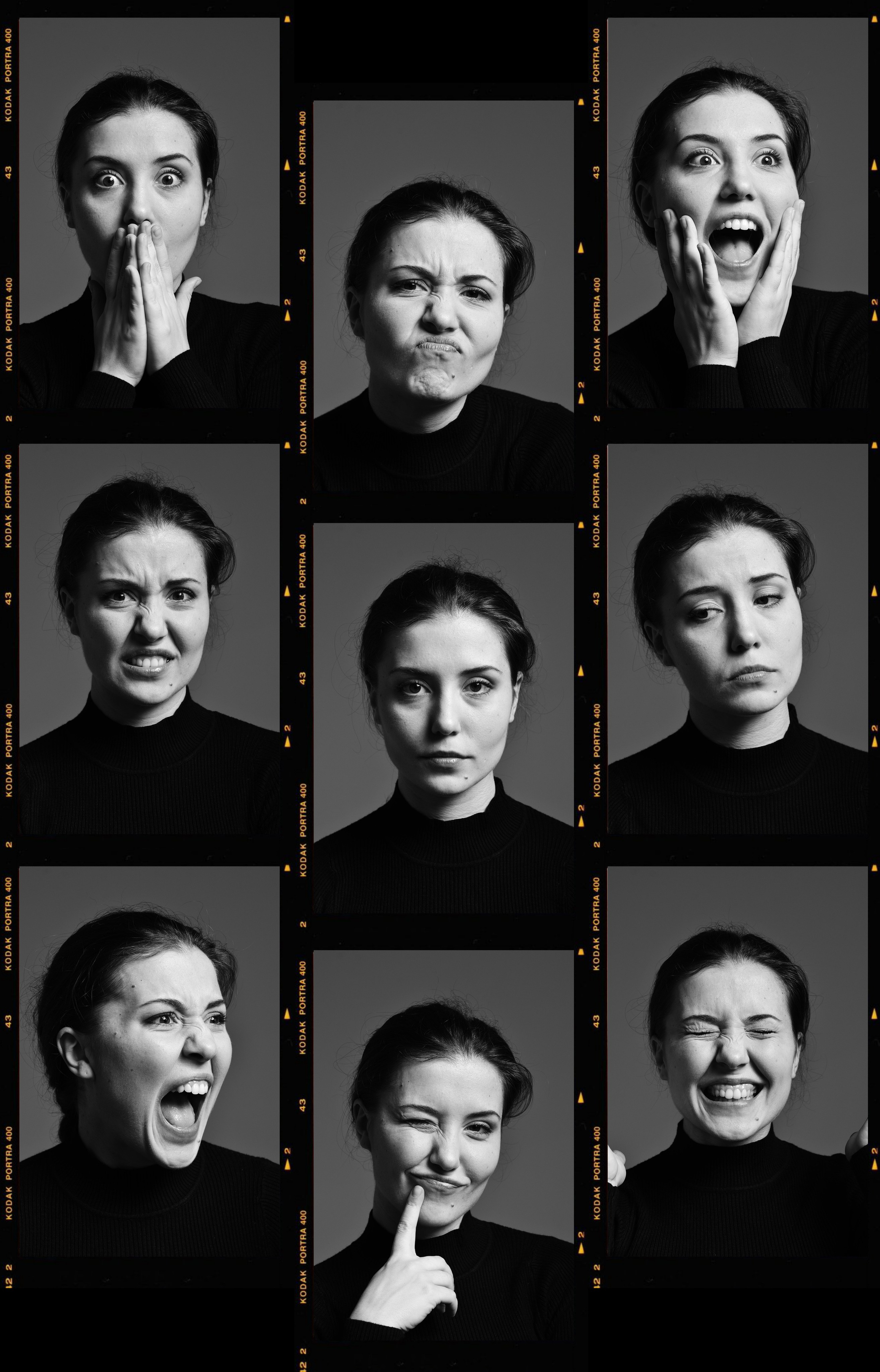 Женское актерское портфолио