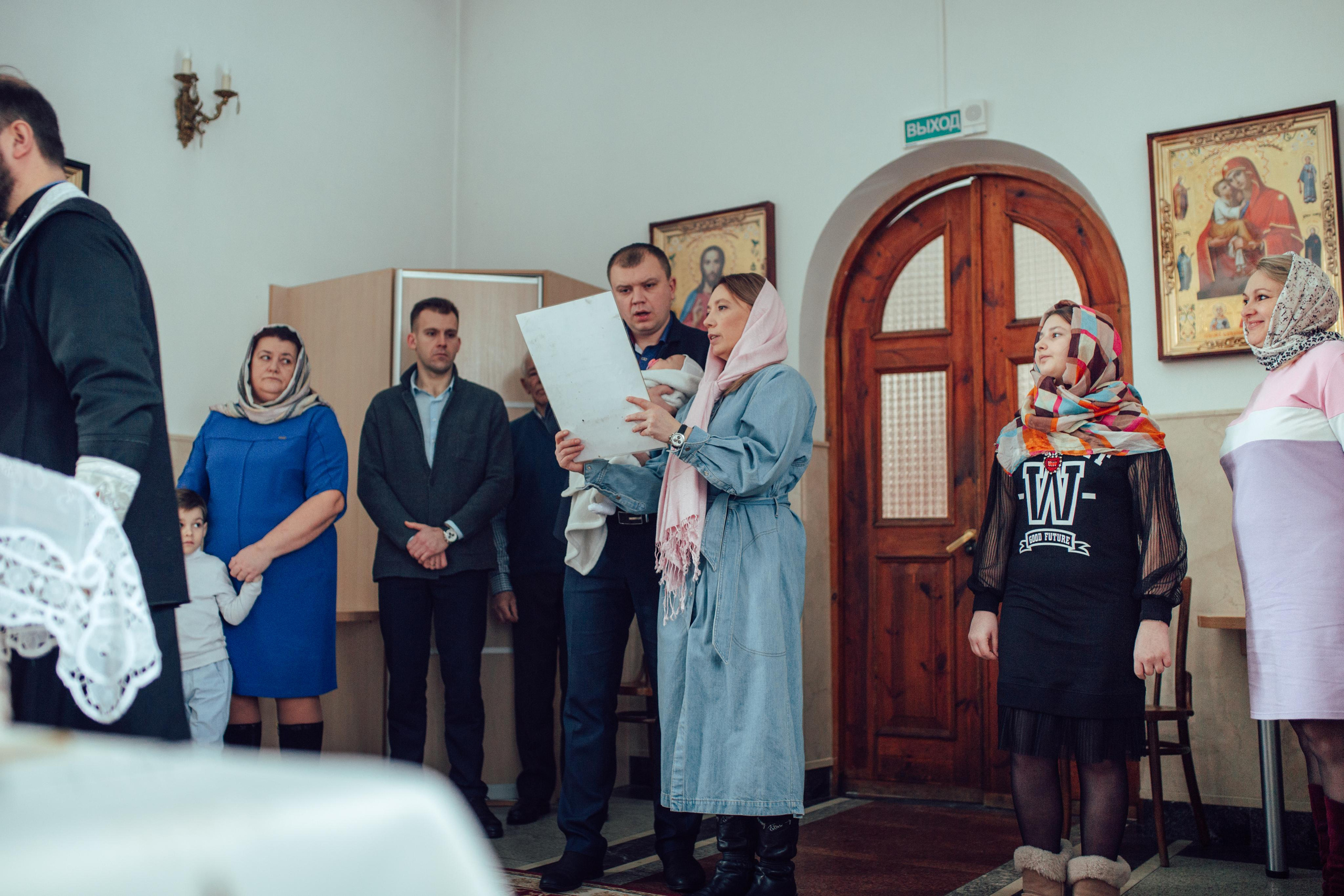 Крещение Василиссы, Храм равн. Марии Магдалины, Минск