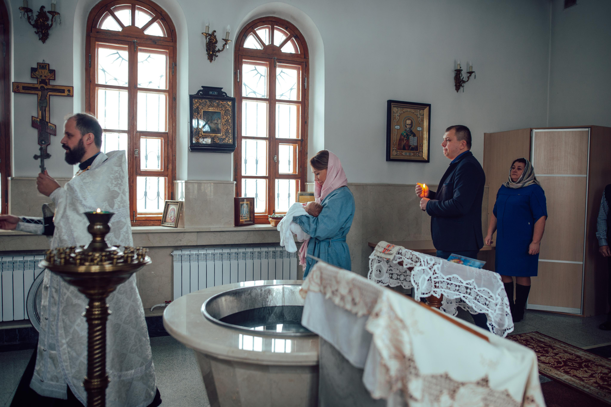 Крещение Василиссы, Храм равн. Марии Магдалины, Минск