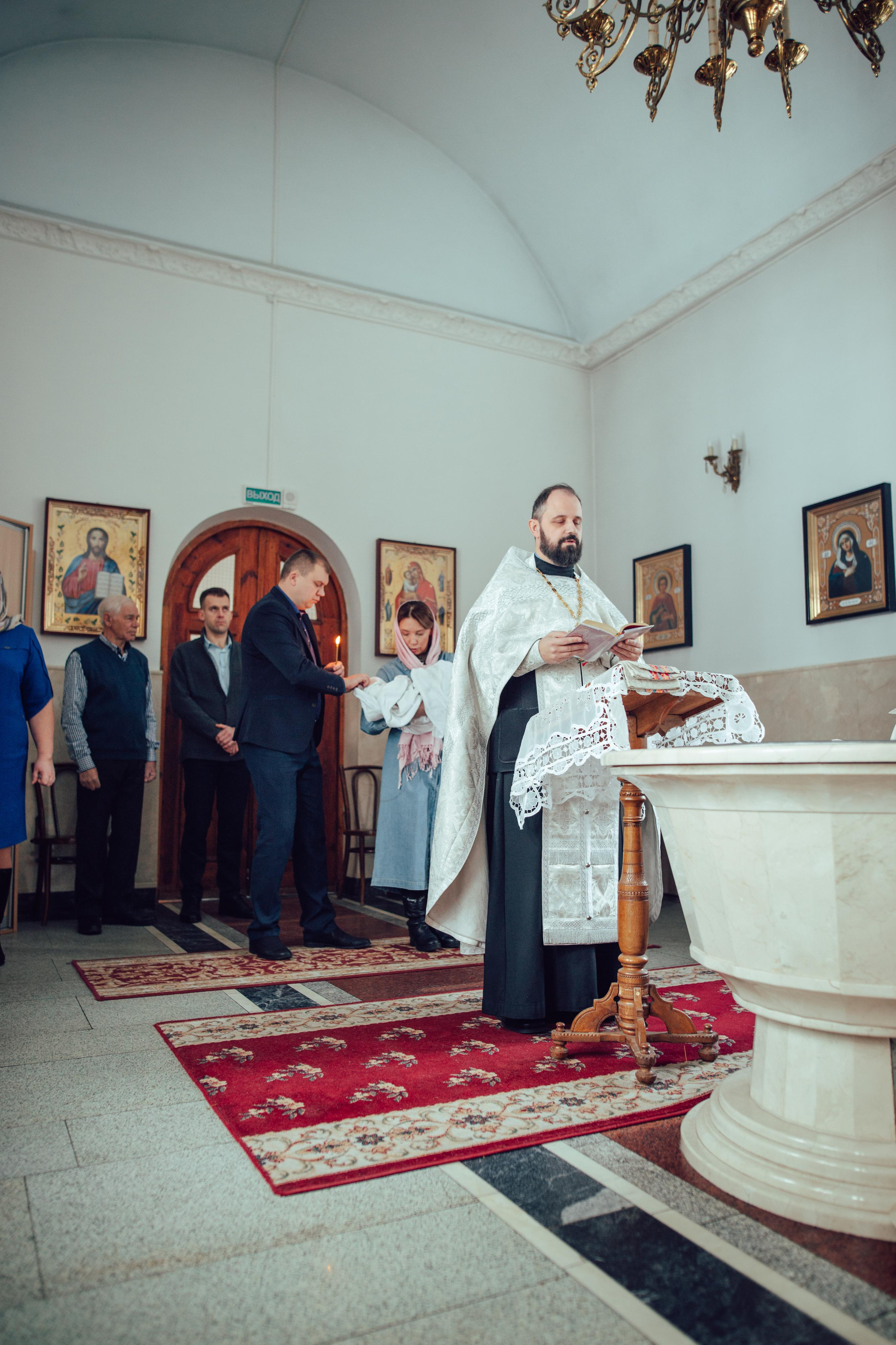 Крещение Василиссы, Храм равн. Марии Магдалины, Минск