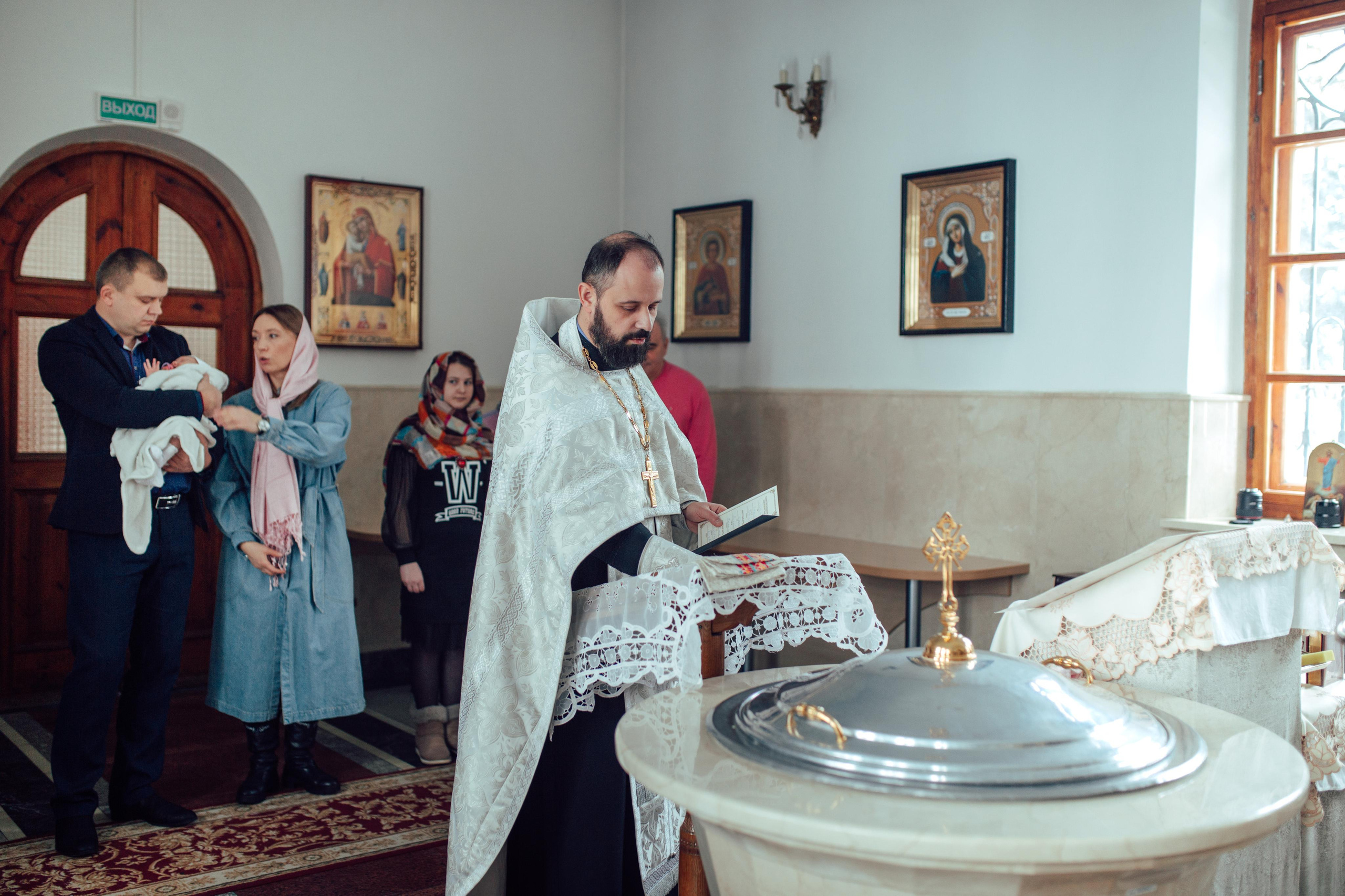 Крещение Василиссы, Храм равн. Марии Магдалины, Минск