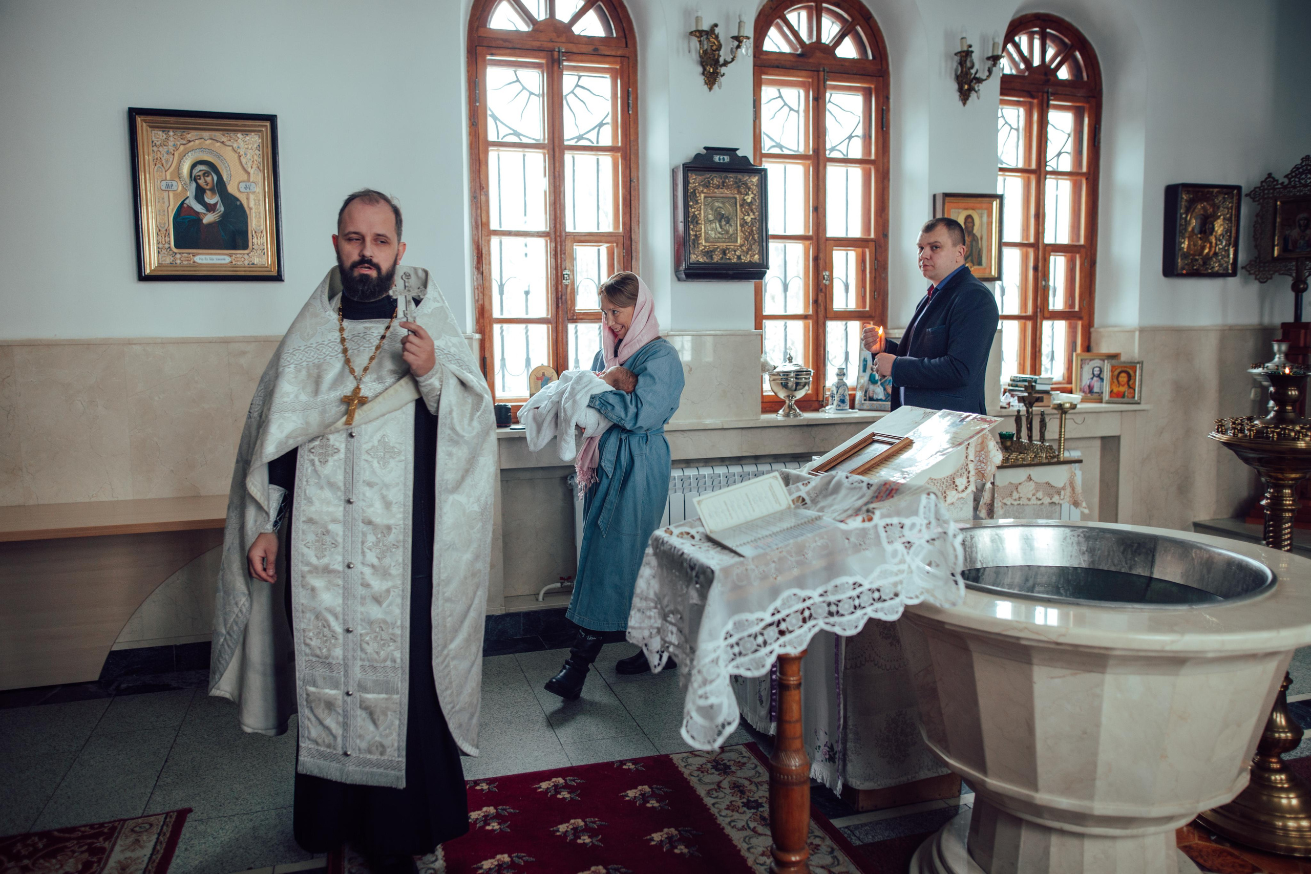 Крещение Василиссы, Храм равн. Марии Магдалины, Минск