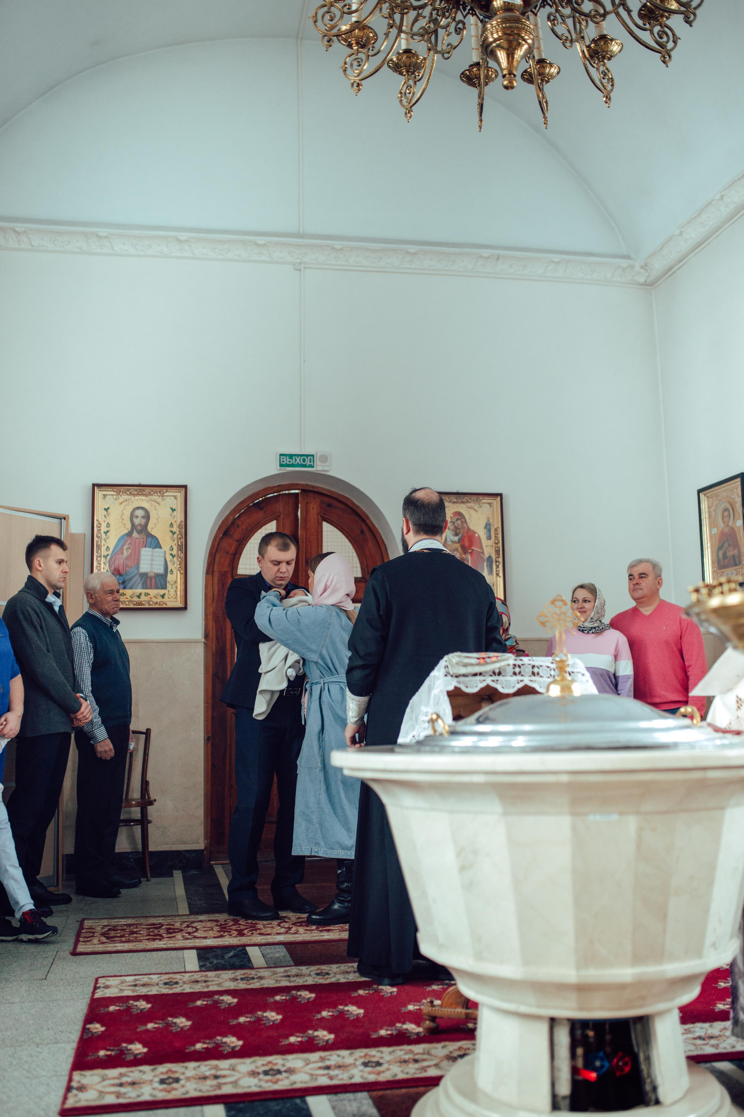 Крещение Василиссы, Храм равн. Марии Магдалины, Минск