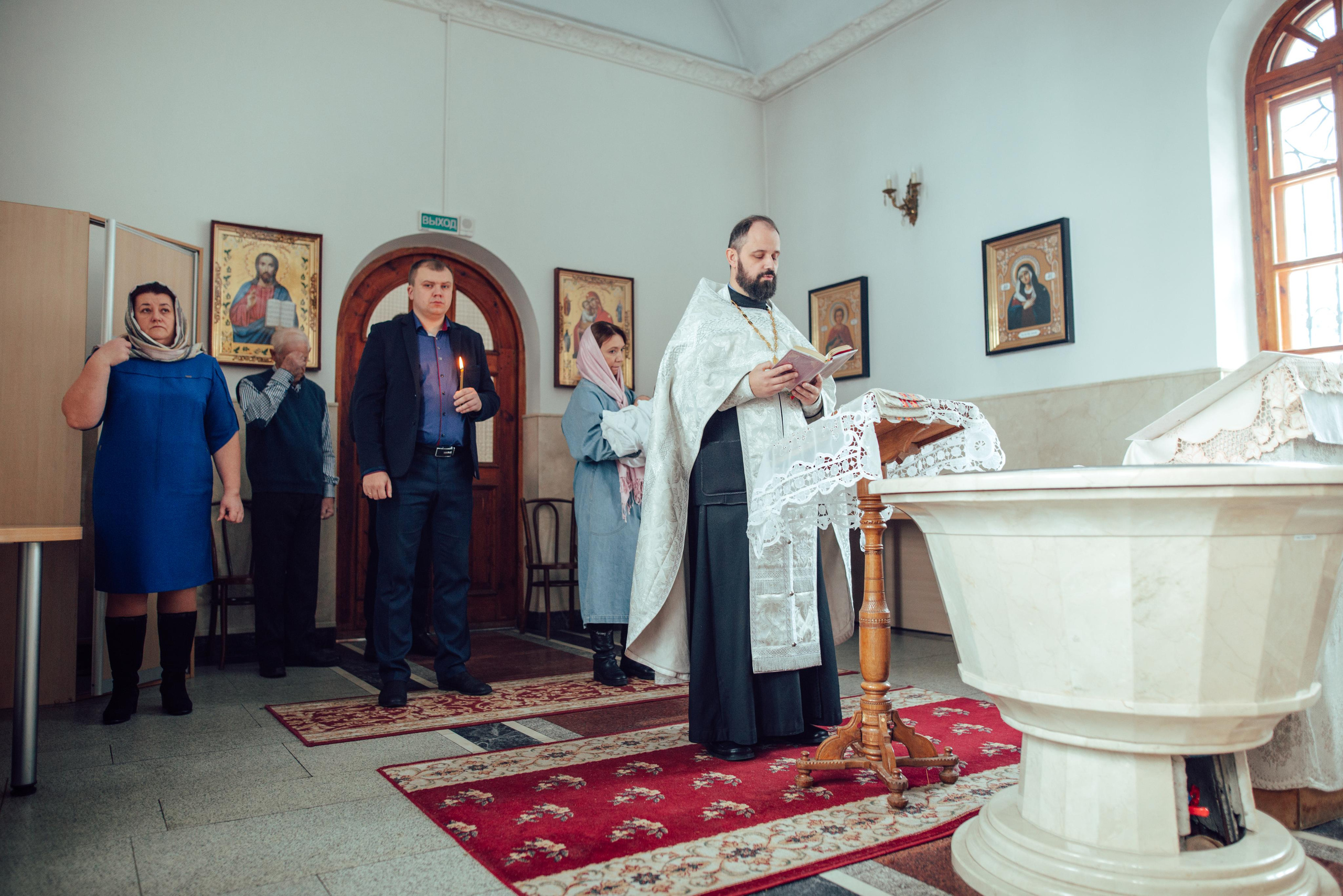 Крещение Василиссы, Храм равн. Марии Магдалины, Минск