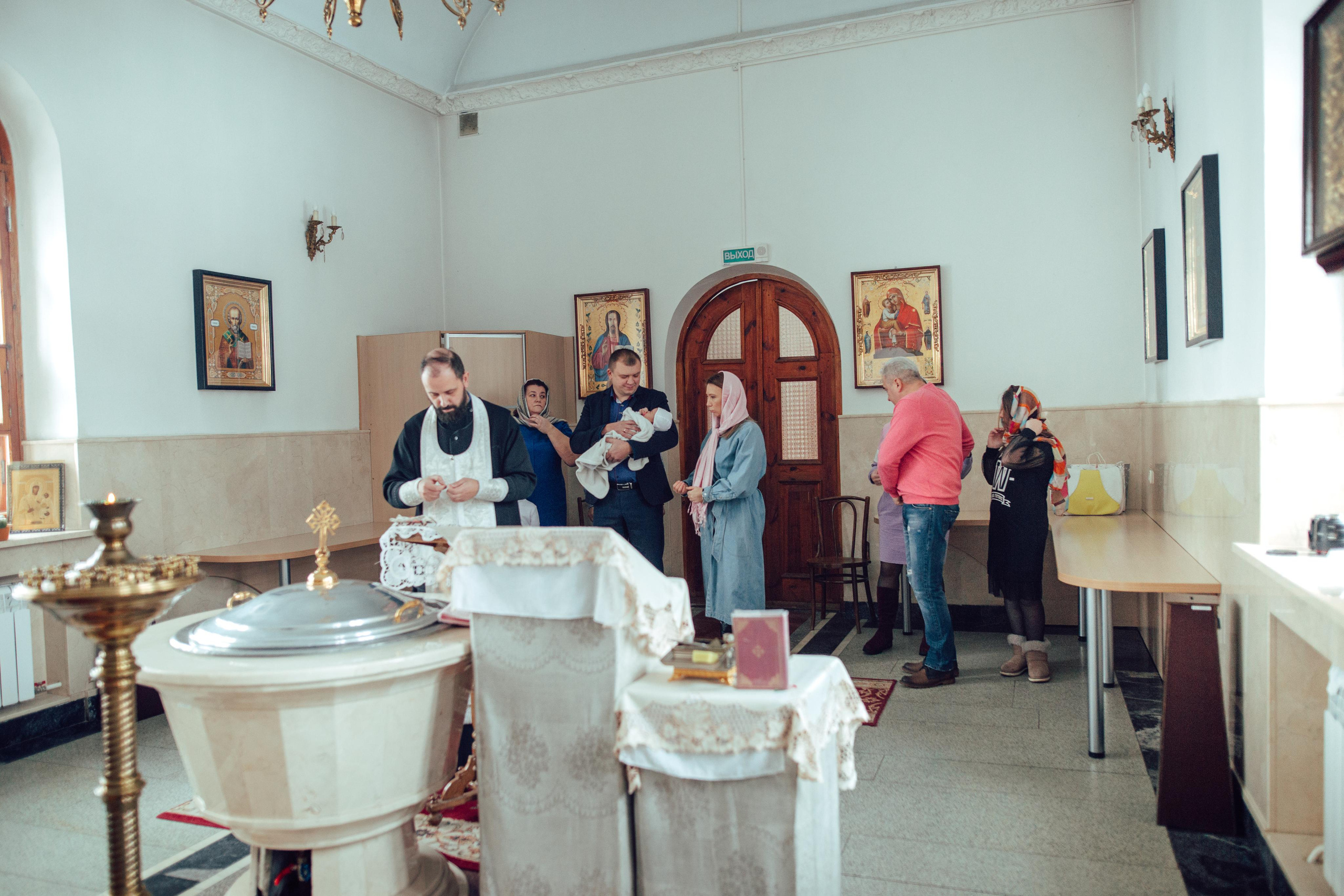 Крещение Василиссы, Храм равн. Марии Магдалины, Минск