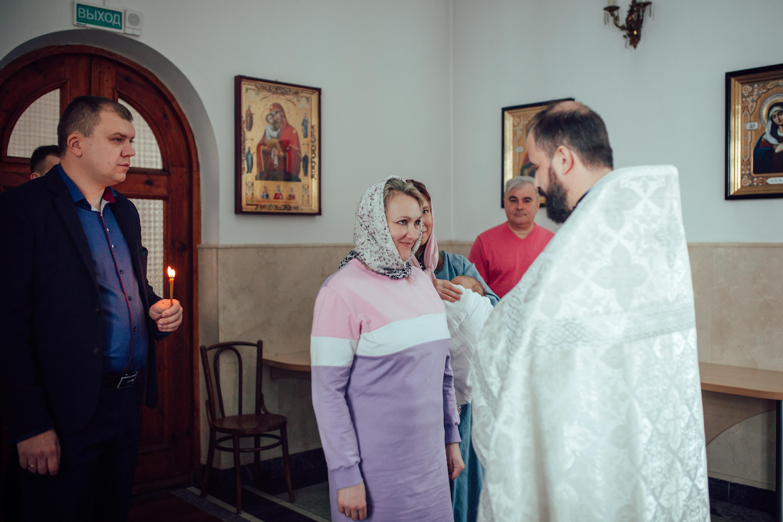 Крещение Василиссы, Храм равн. Марии Магдалины, Минск