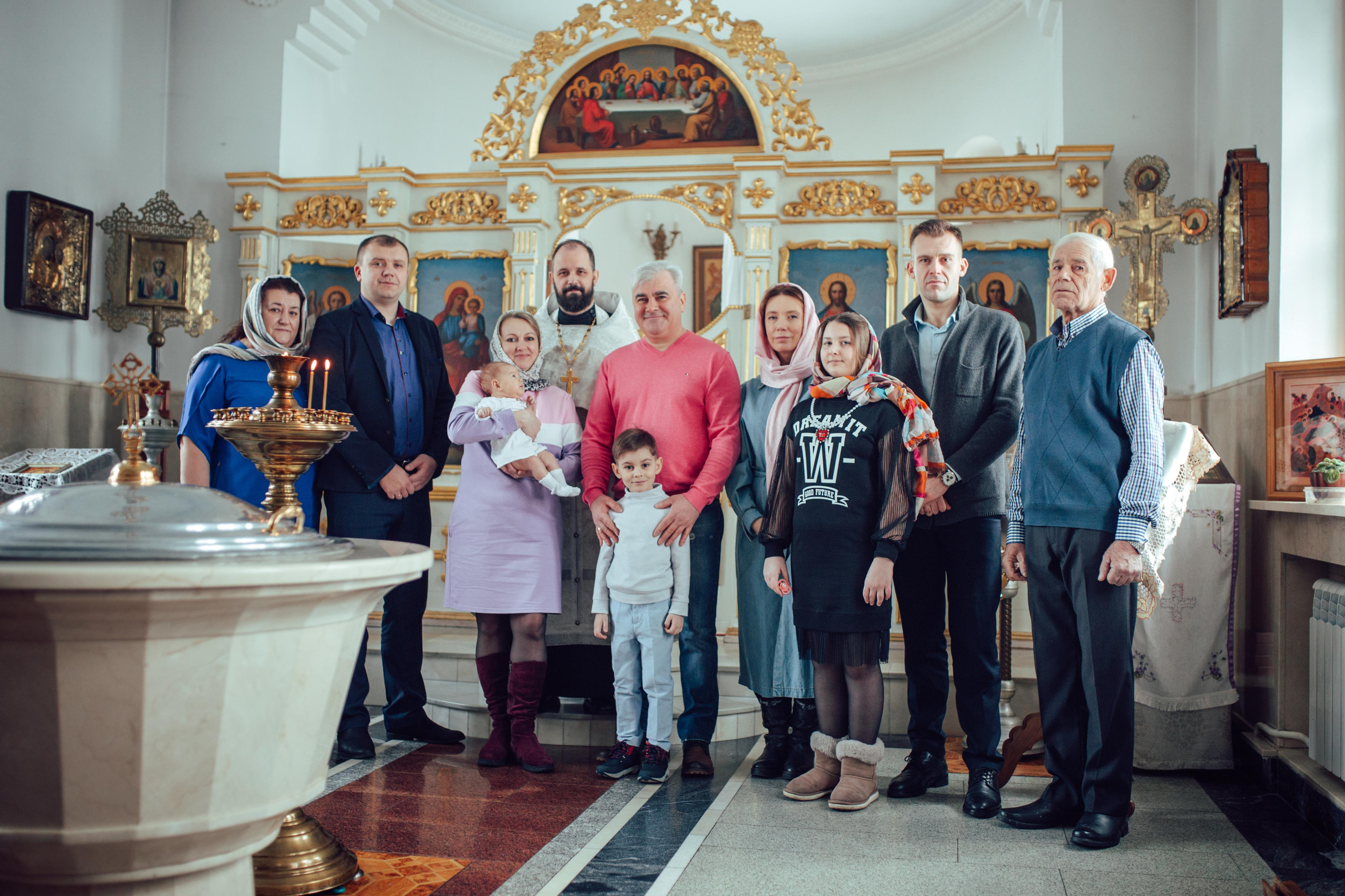 Крещение Василиссы, Храм равн. Марии Магдалины, Минск