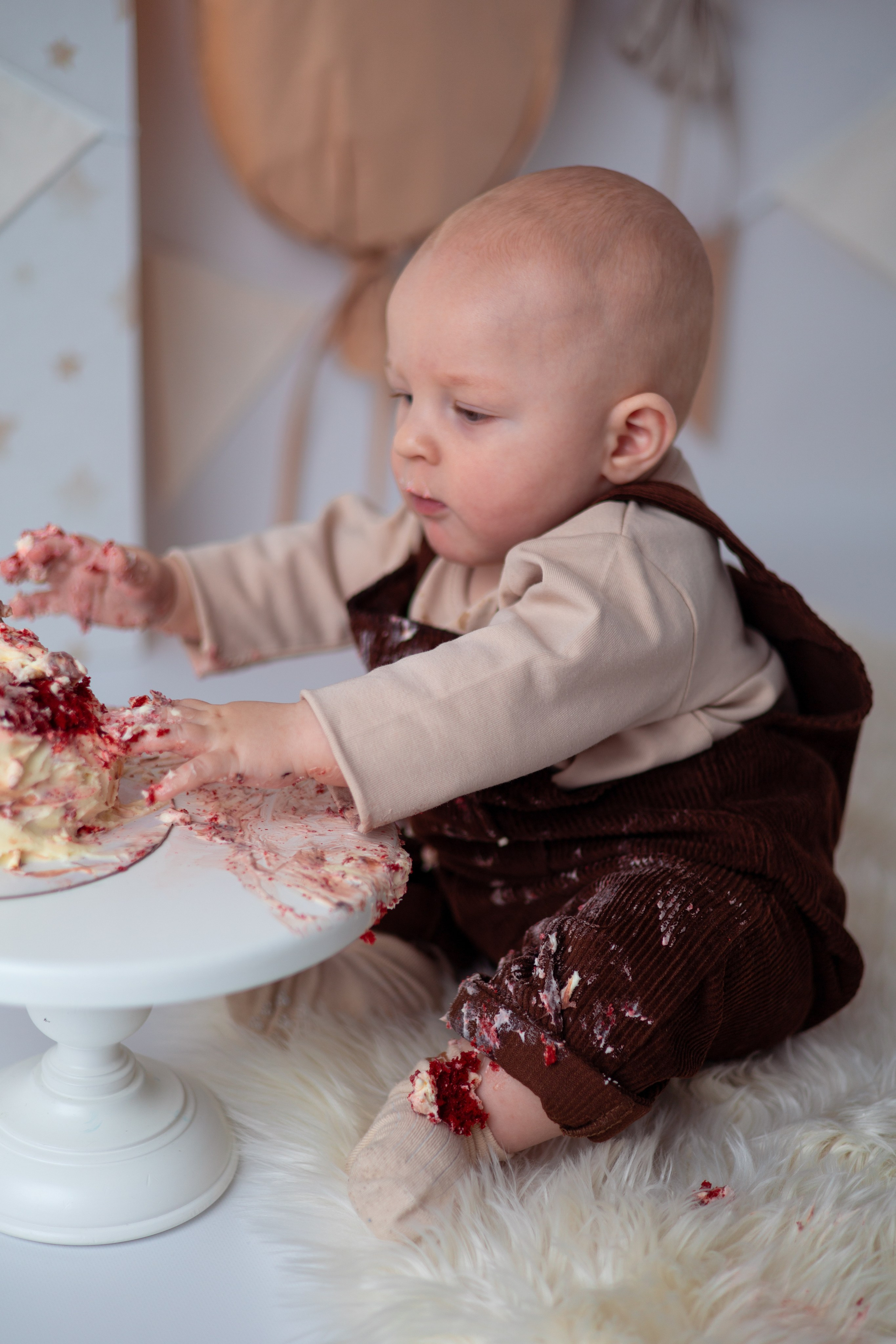 Ивану полгодика. Семейный и детский фотограф в Михайловке Татьяна Лестьева