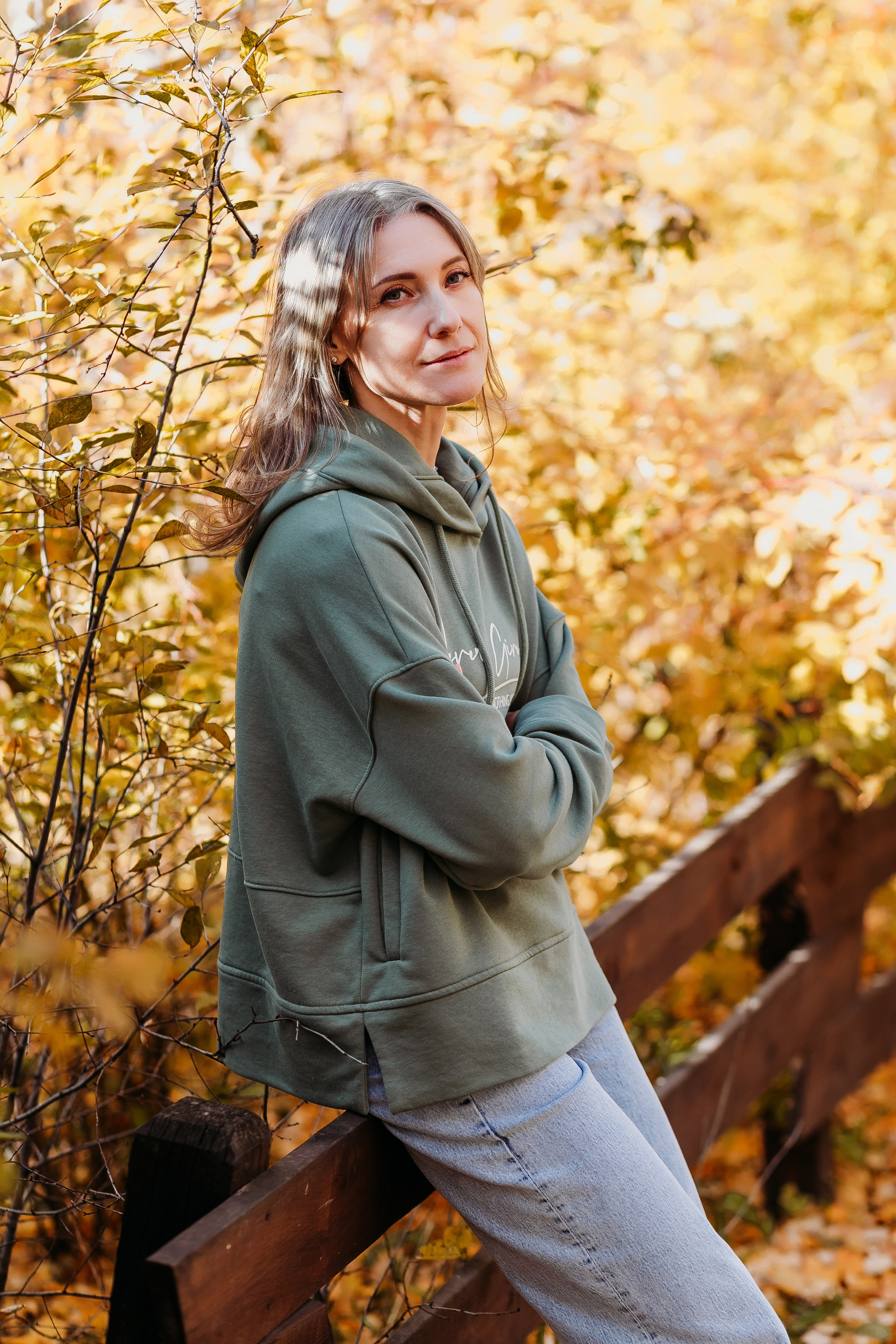 В берёзовой роще. Фотограф в  г. Новосибирск