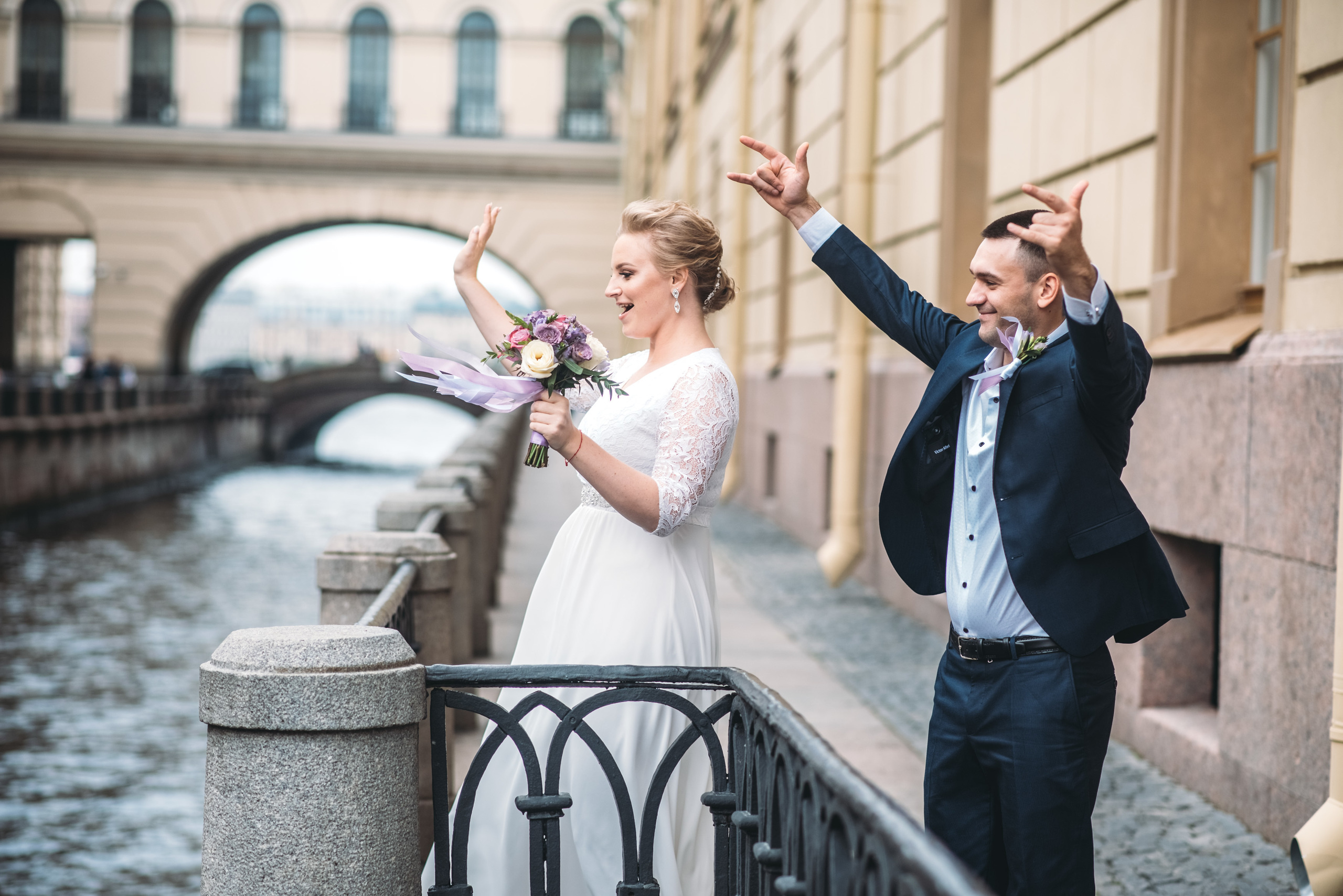 Очень насыщенная Фотосъемка свадьбы в Санкт-Петербурге. Свадебный фотограф в Санкт-Петербурге Афонин Андрей