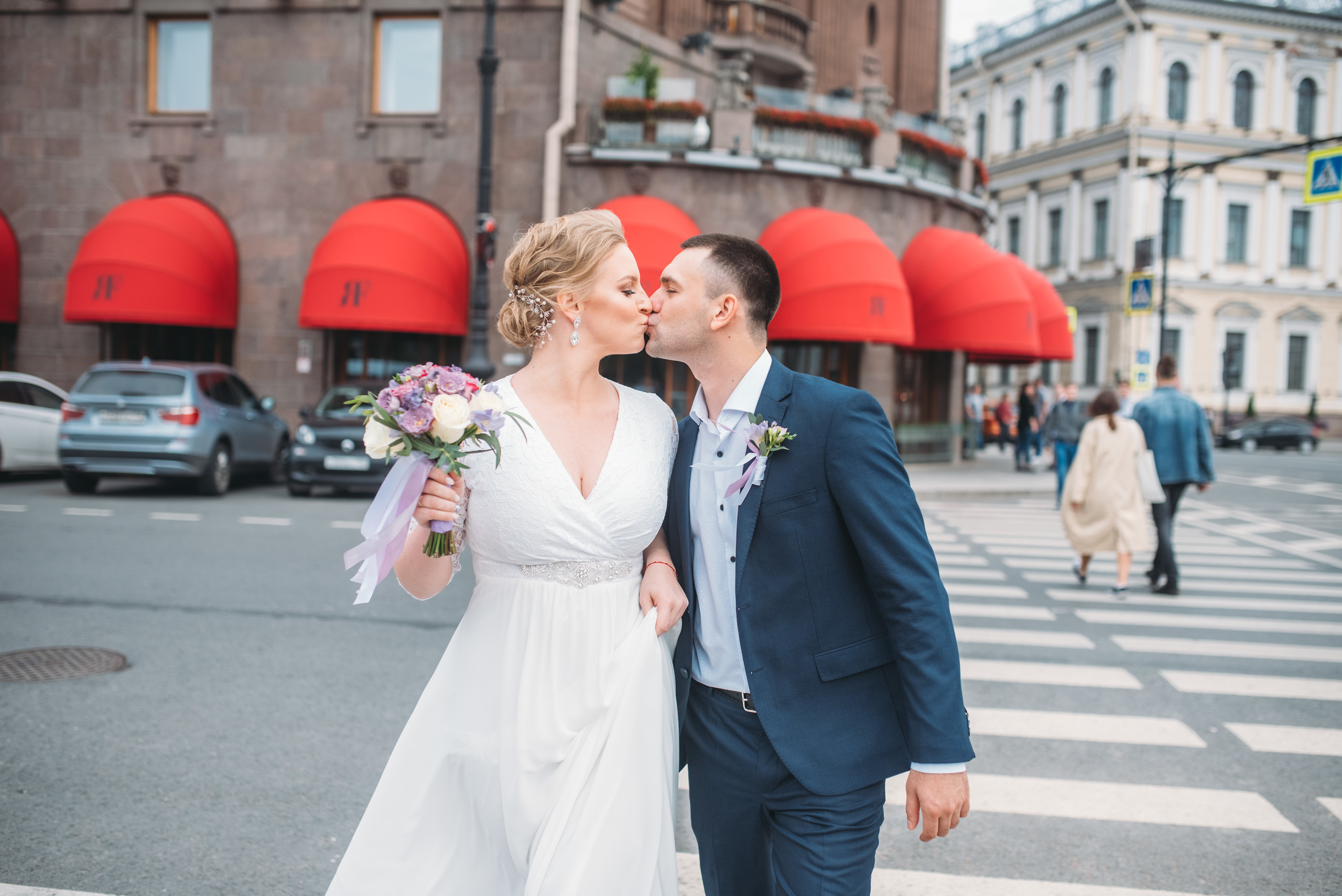 Очень насыщенная Фотосъемка свадьбы в Санкт-Петербурге. Свадебный фотограф в Санкт-Петербурге Афонин Андрей