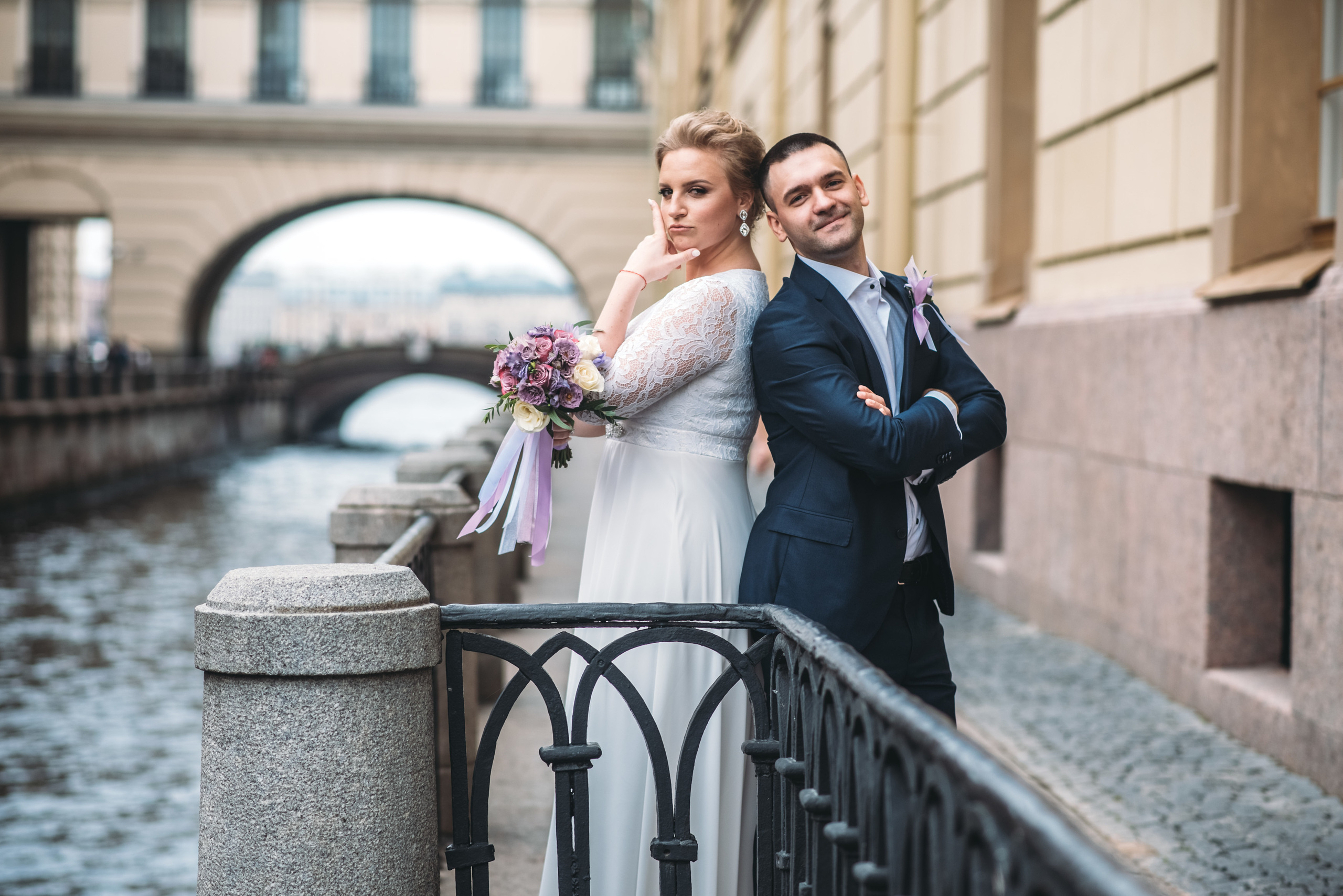 Очень насыщенная Фотосъемка свадьбы в Санкт-Петербурге. Свадебный фотограф в Санкт-Петербурге Афонин Андрей