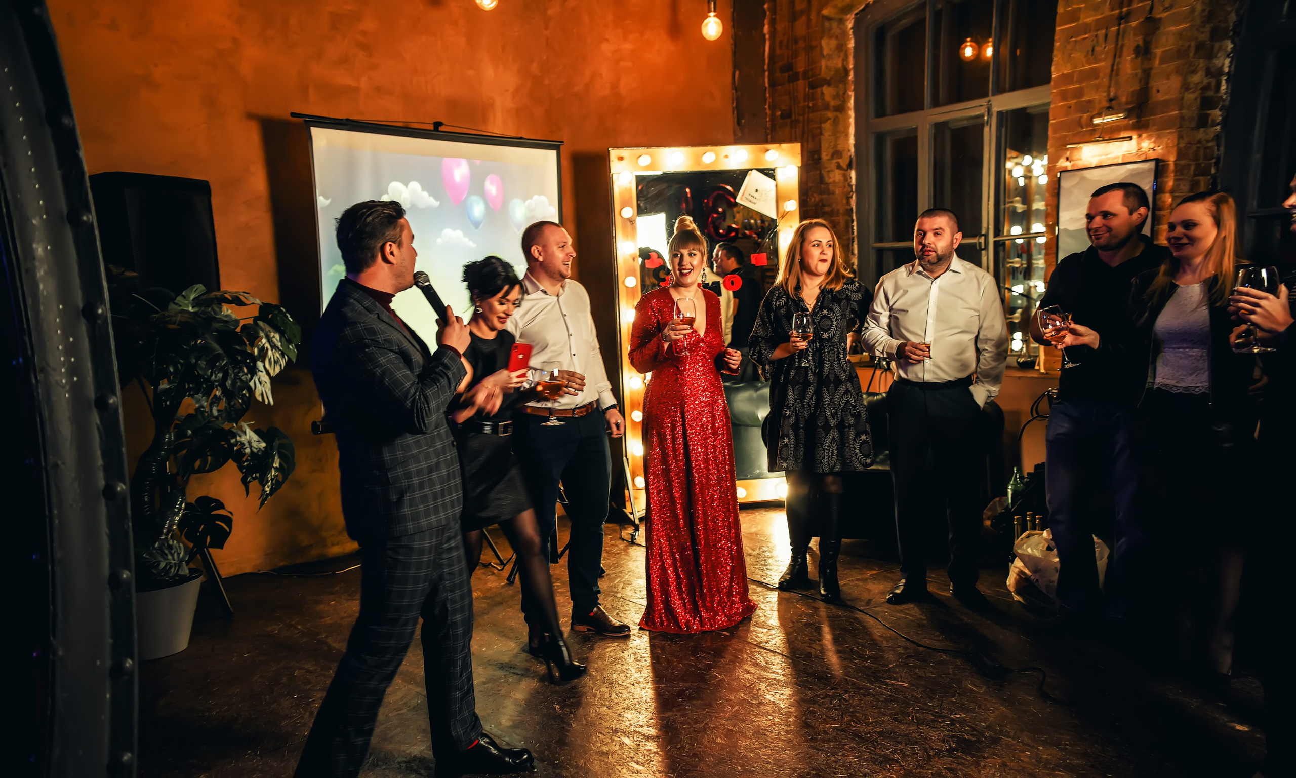 Тематическая вечеринка на юбилей 35 лет. Свадебный, семейный, детский, контент фотограф в Омске Максим Ильин