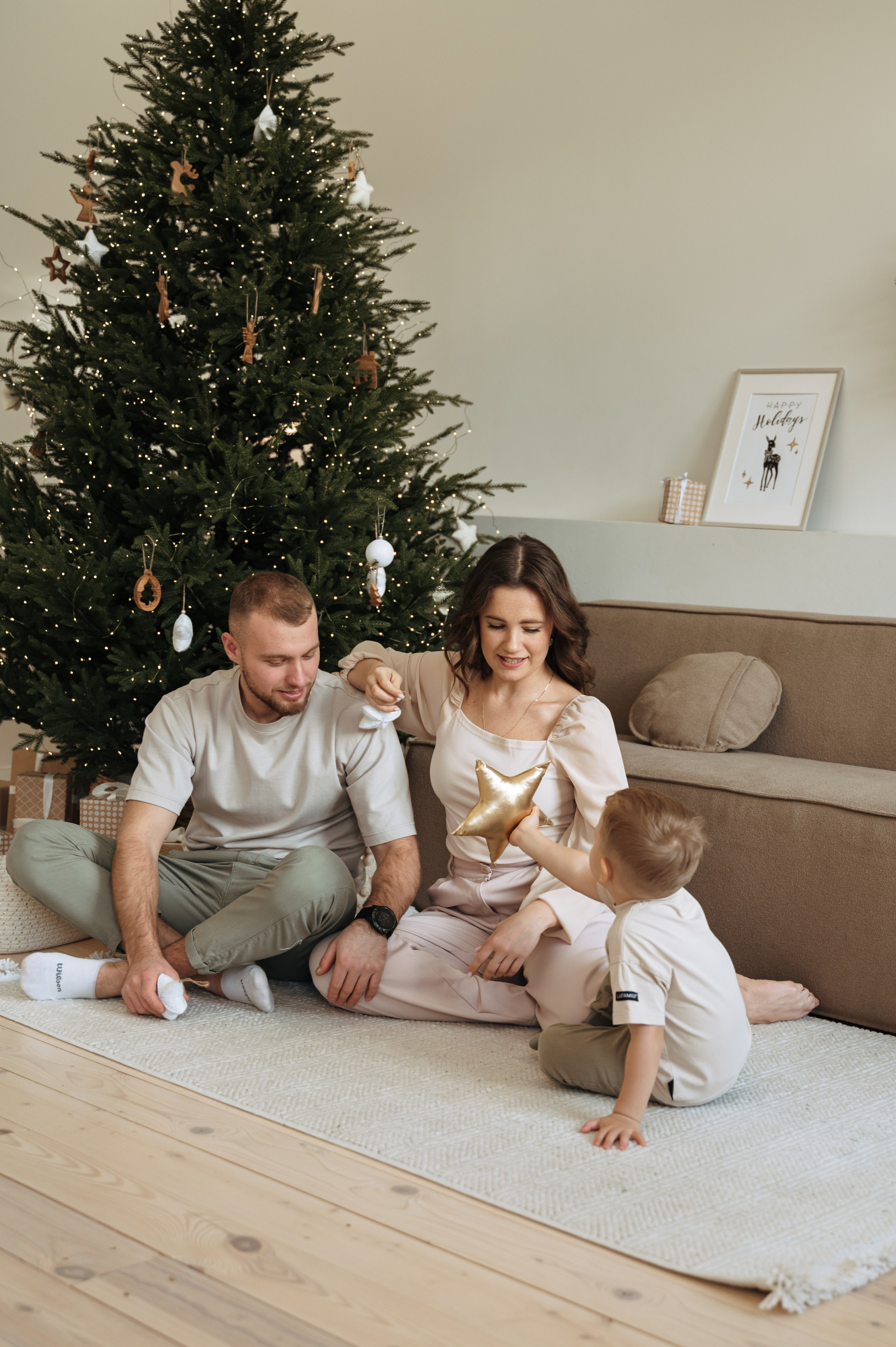 Новогодние. Портретный и семейный фотограф в Екатеринбурге Мария Чахеева