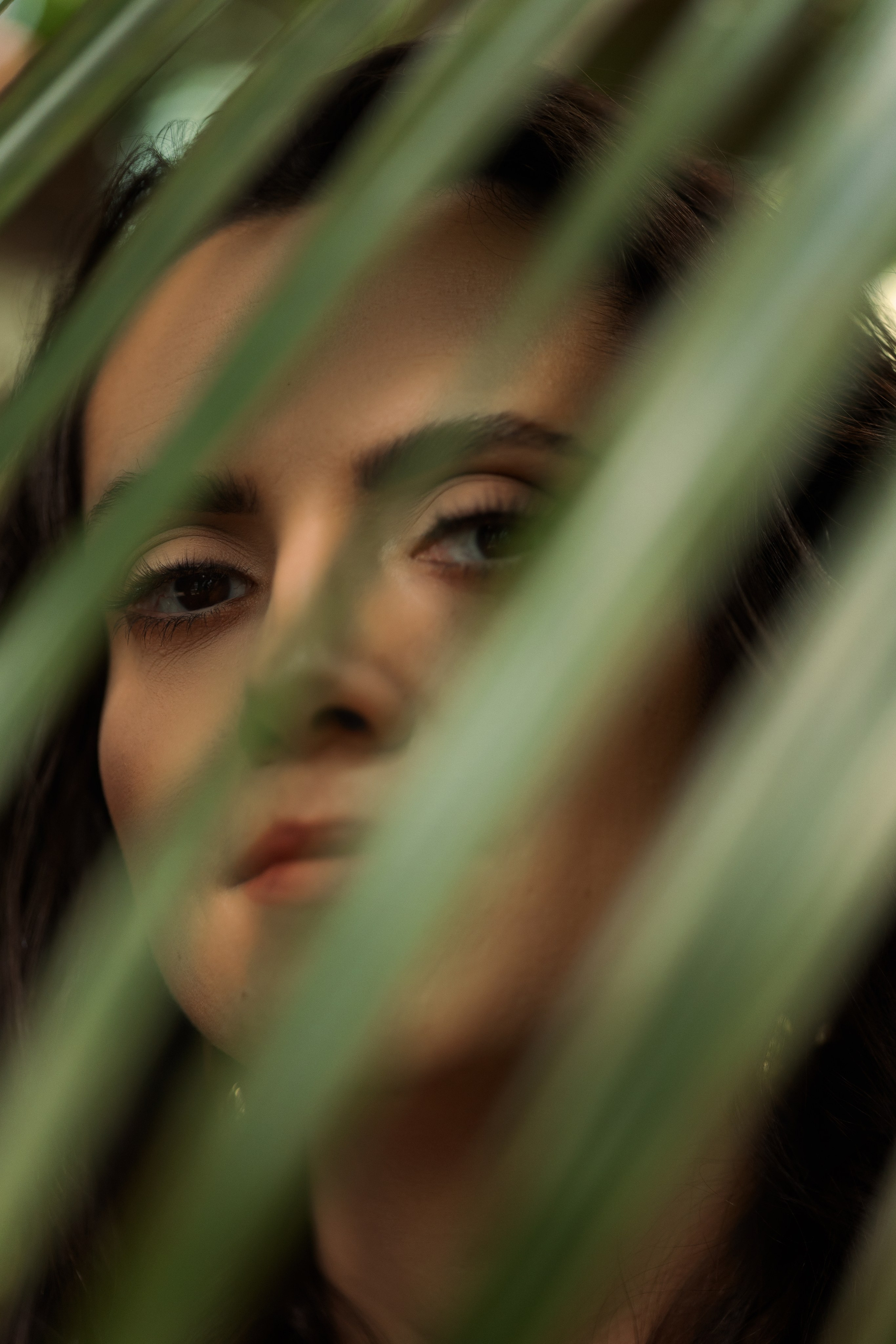 В оранжерее Ботанического сада. Семейный, женский фотограф Москве Лиза Лутцева