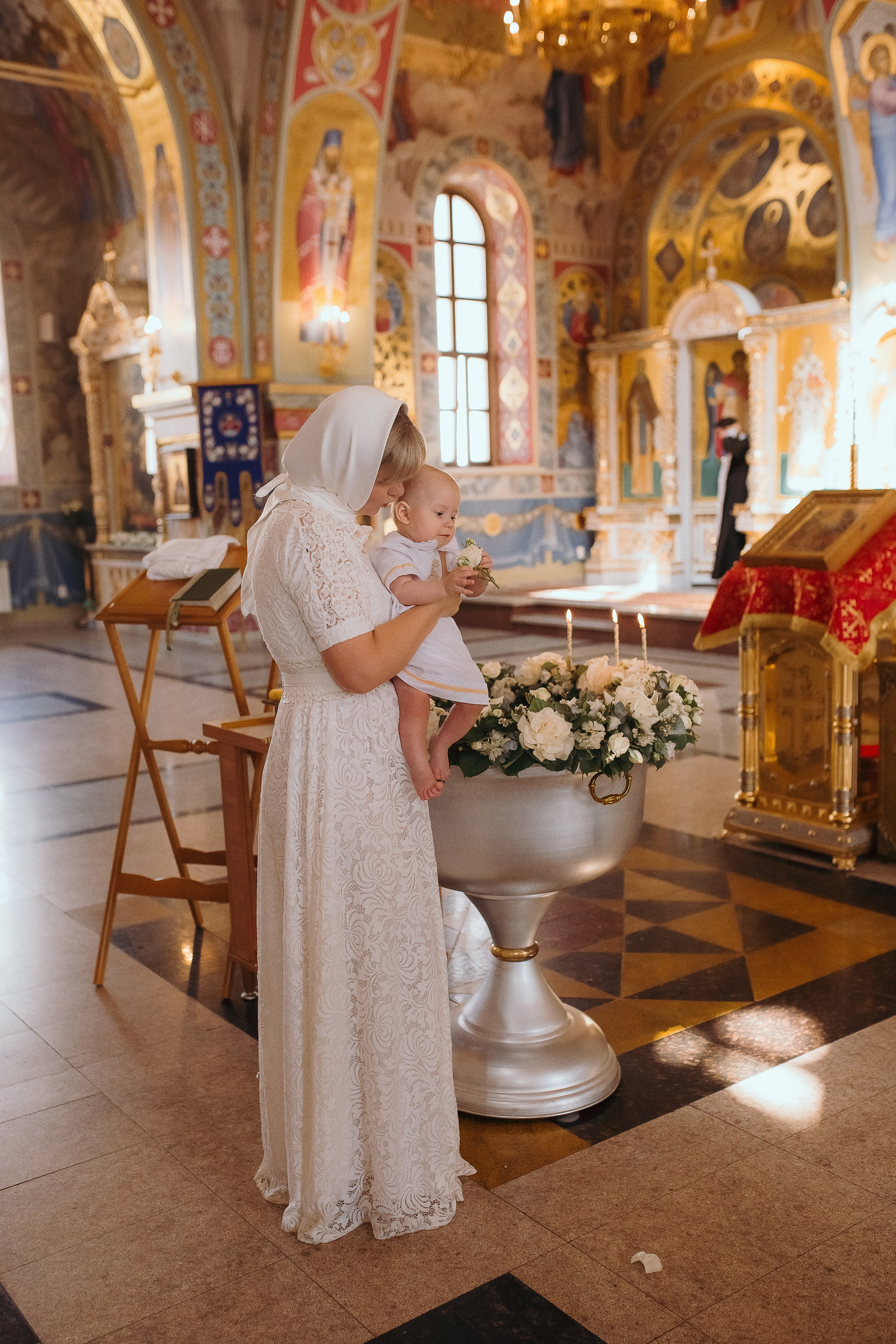 Таинство Крещения. Портретный и свадебный фотограф в Воронеже Елена Михайлова