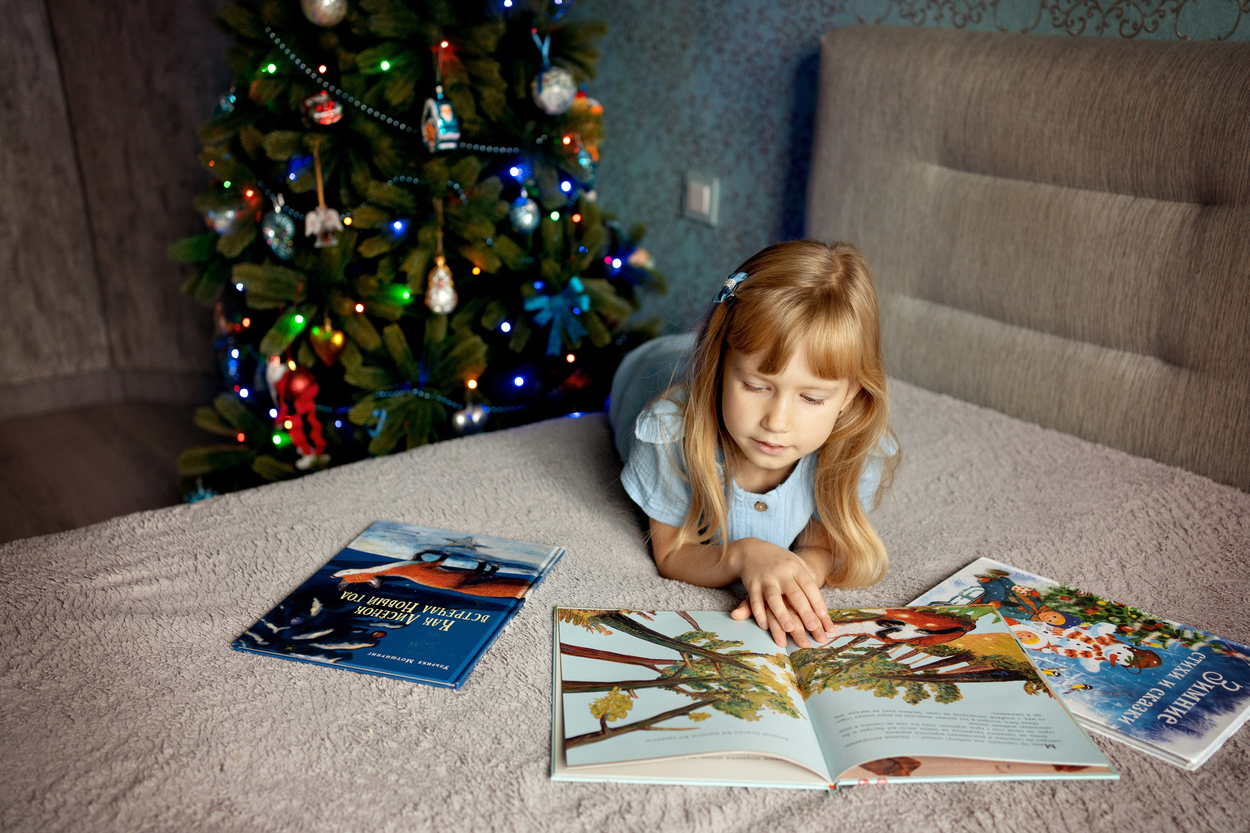 Новогодняя домашняя фотосессия (комната в квартире 14 кв.м). Семейный и детский фотограф в Москве Екатерина Офицерова