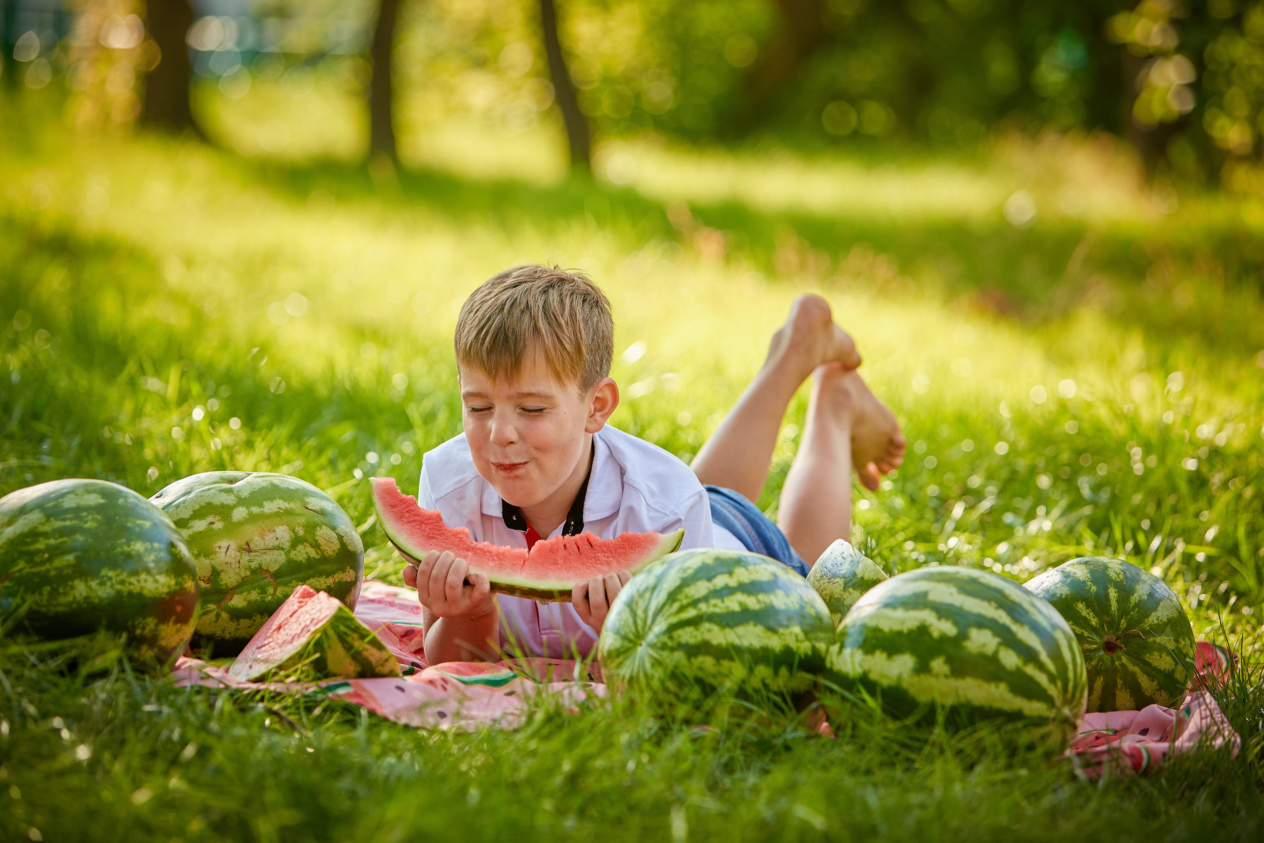 Арбузы на природе. Разножанровый Фотограф в Омске Артём Руднев