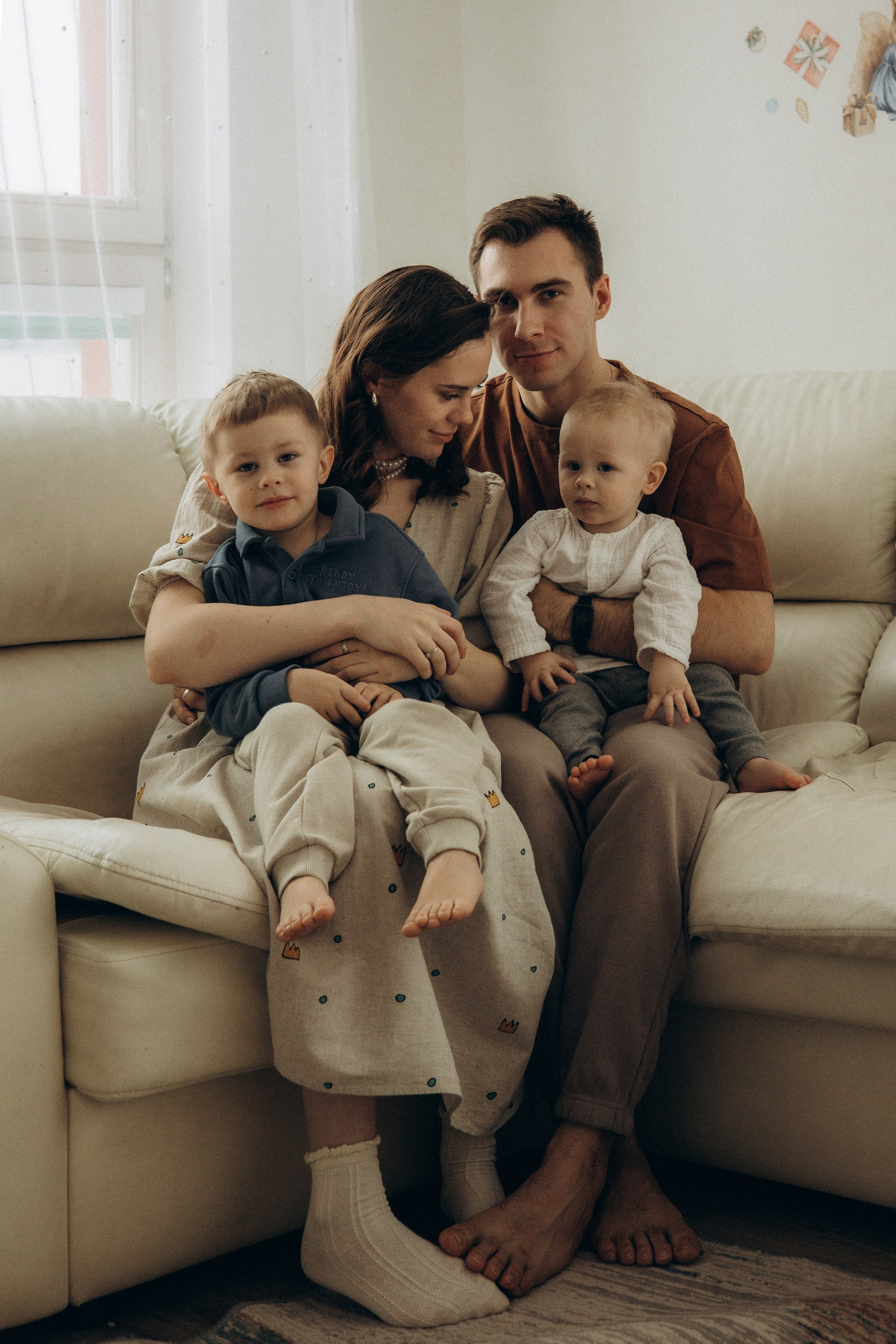 Домашняя история. Семейный фотограф Москва Юлиана Фетисова