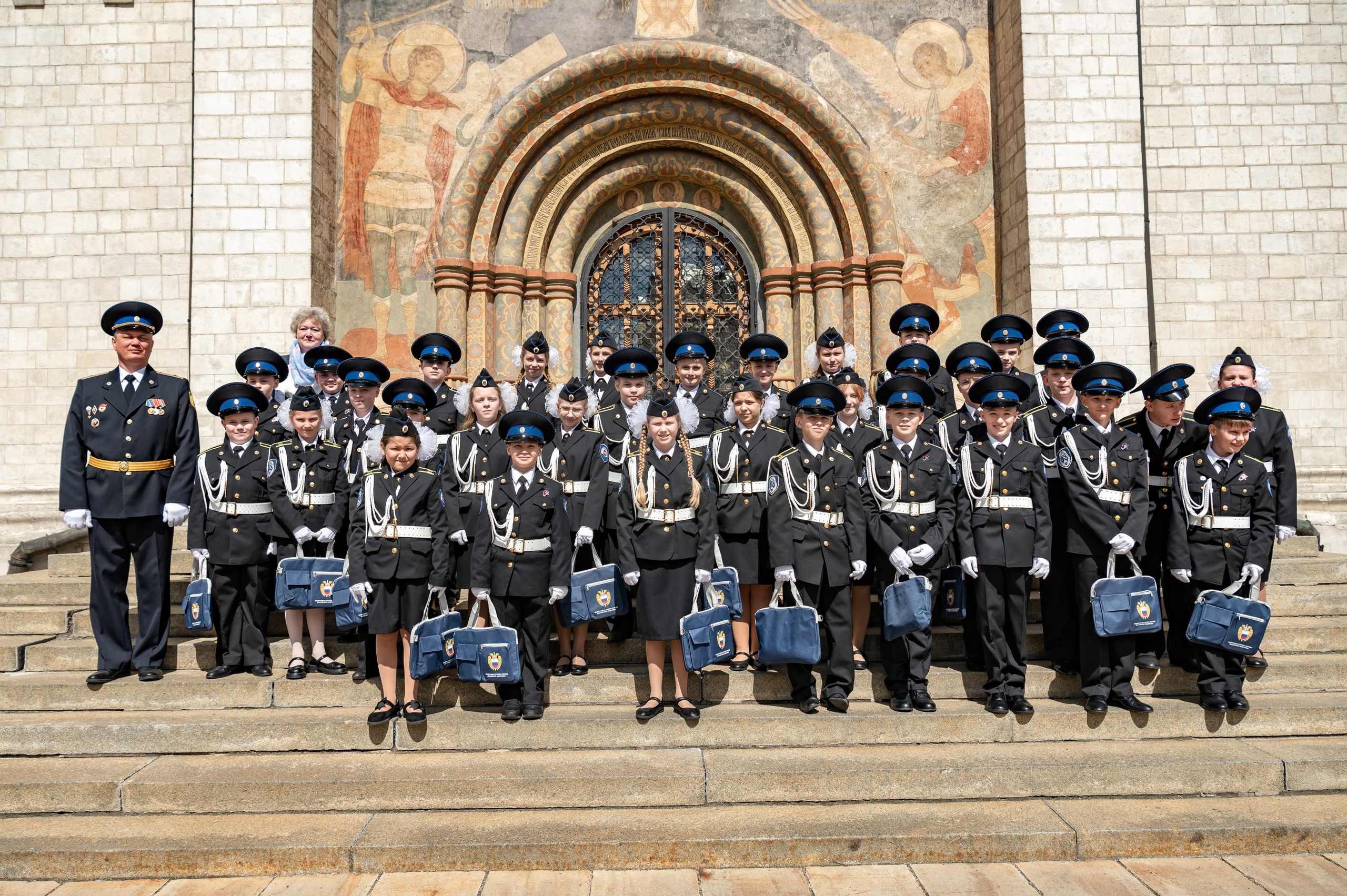 Фотосессия Присяги кадетов «Школа 1231 им. В. Д. Поленова». Детский и семейный фотограф г. Москва Оксана Катаджи