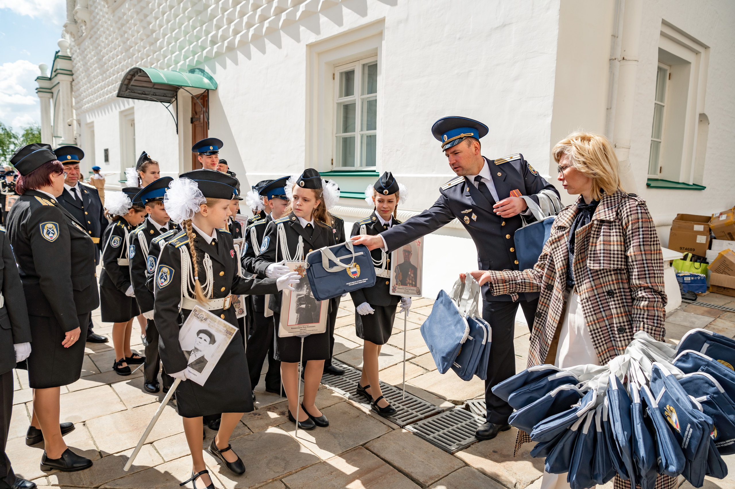 Фотосессия Присяги кадетов «Школа 1231 им. В. Д. Поленова». Детский и семейный фотограф г. Москва Оксана Катаджи