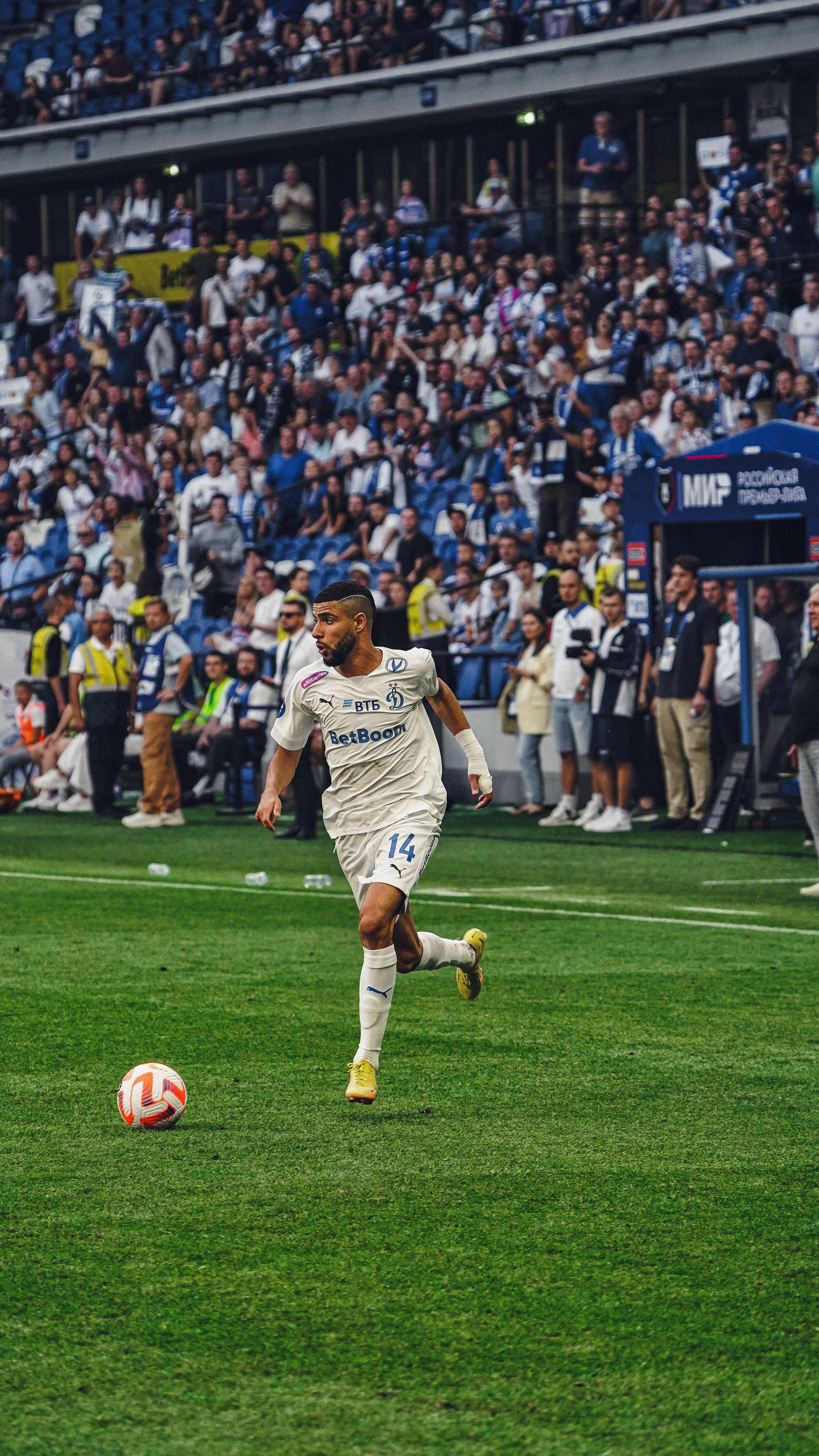 Футбол. Динамо-Ахмат 15.09.24. Автомобильный фотограф Шакая Кирилл