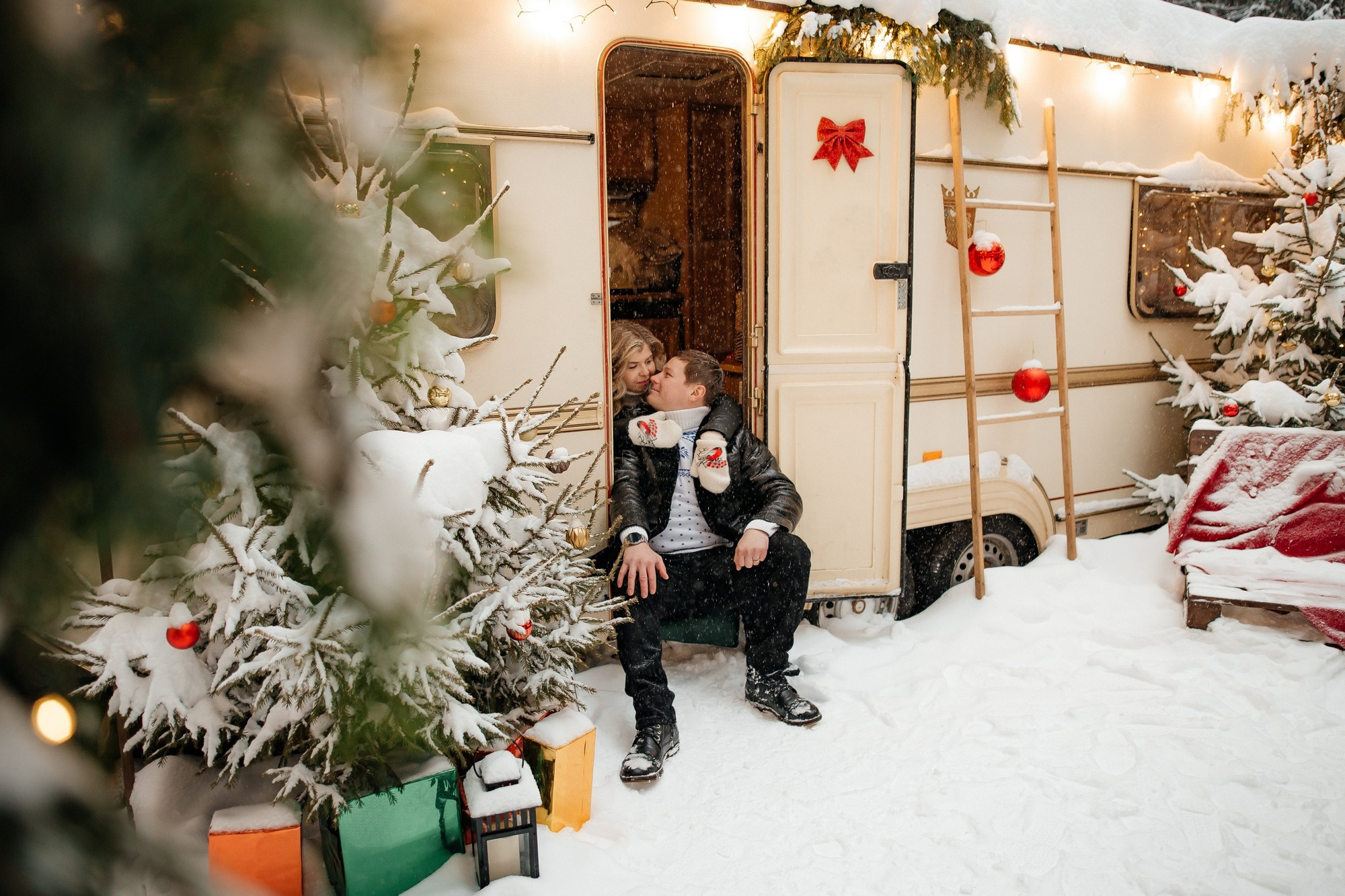 Снежная Love Story. Свадебный фотограф Пермь