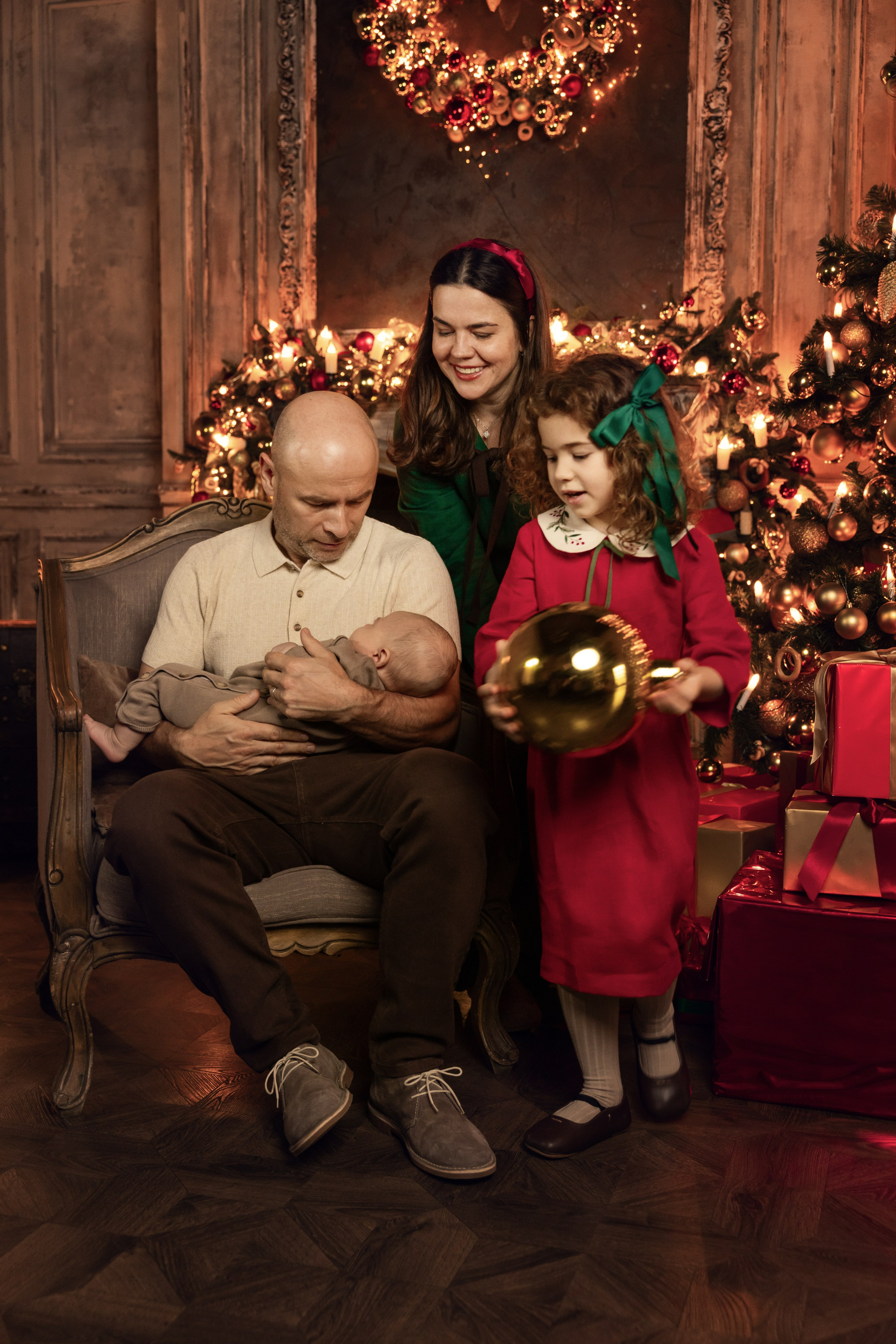 Новогодние семейные фотосессии. Семейный фотограф Дина Морозова | Москва, Московская область