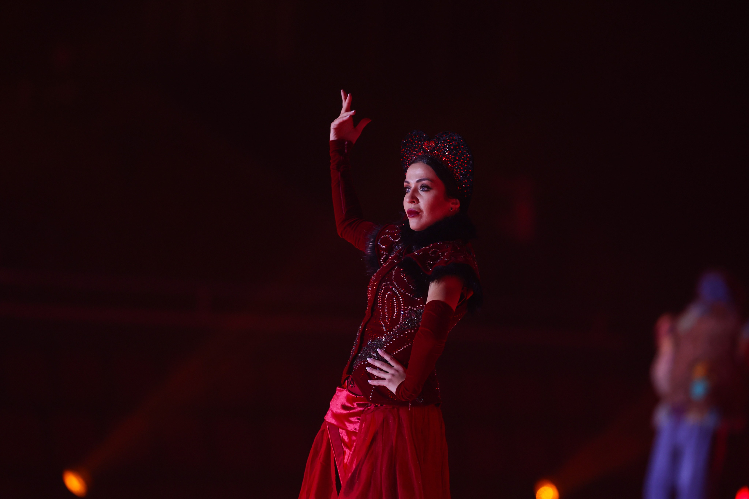 «Вечера на хуторе» ледовое шоу 25.12.2025. Спортивный и репортажный фотограф Антон Тереханов