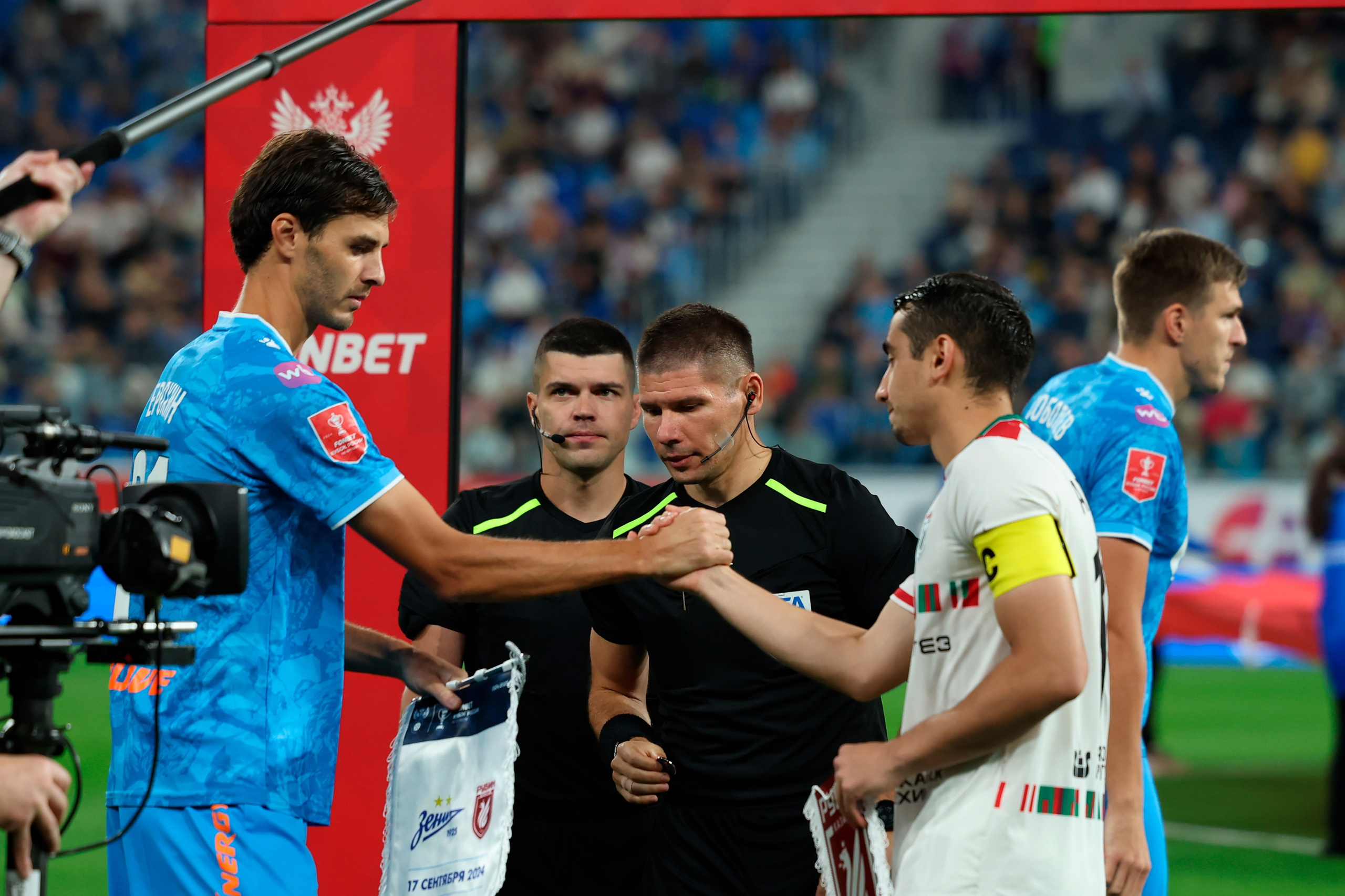 Зенит-Рубин Кубок России по футболу 2024/25 17.09.2024. Спортивный и репортажный фотограф Антон Тереханов