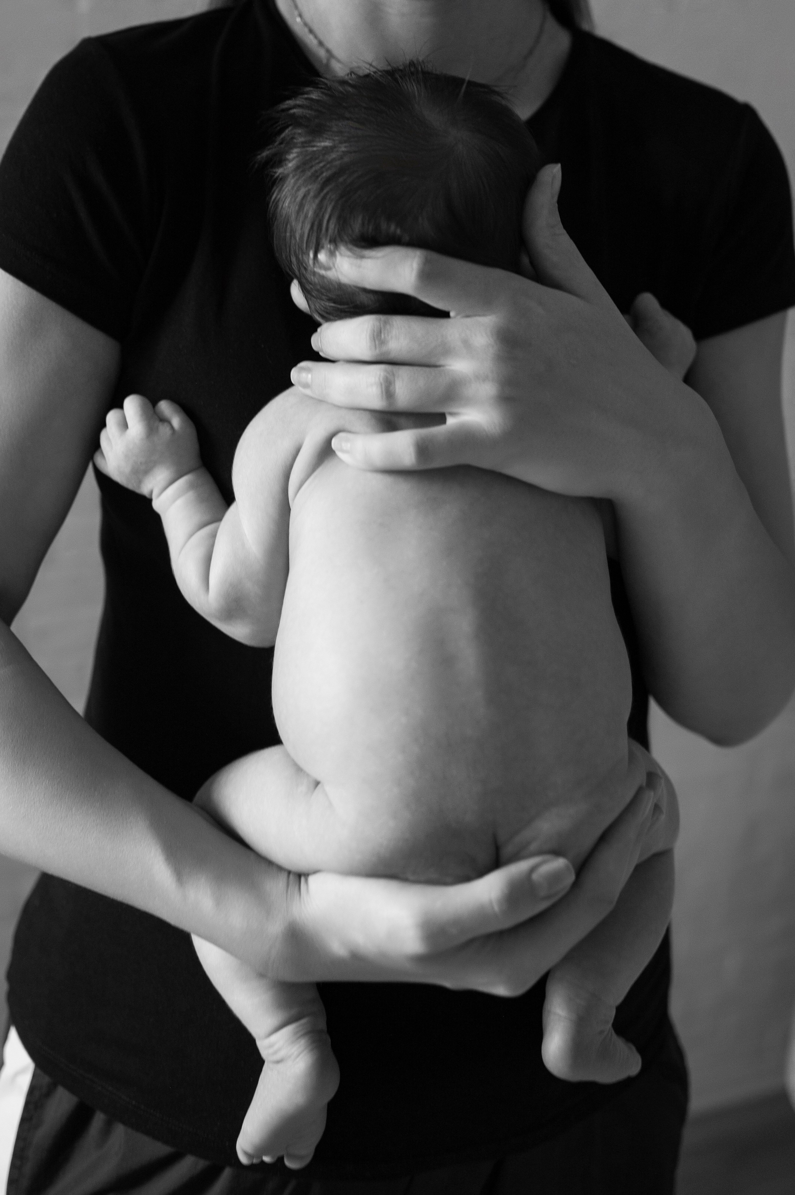 Фотосессия lifestyle с новорожденным спб