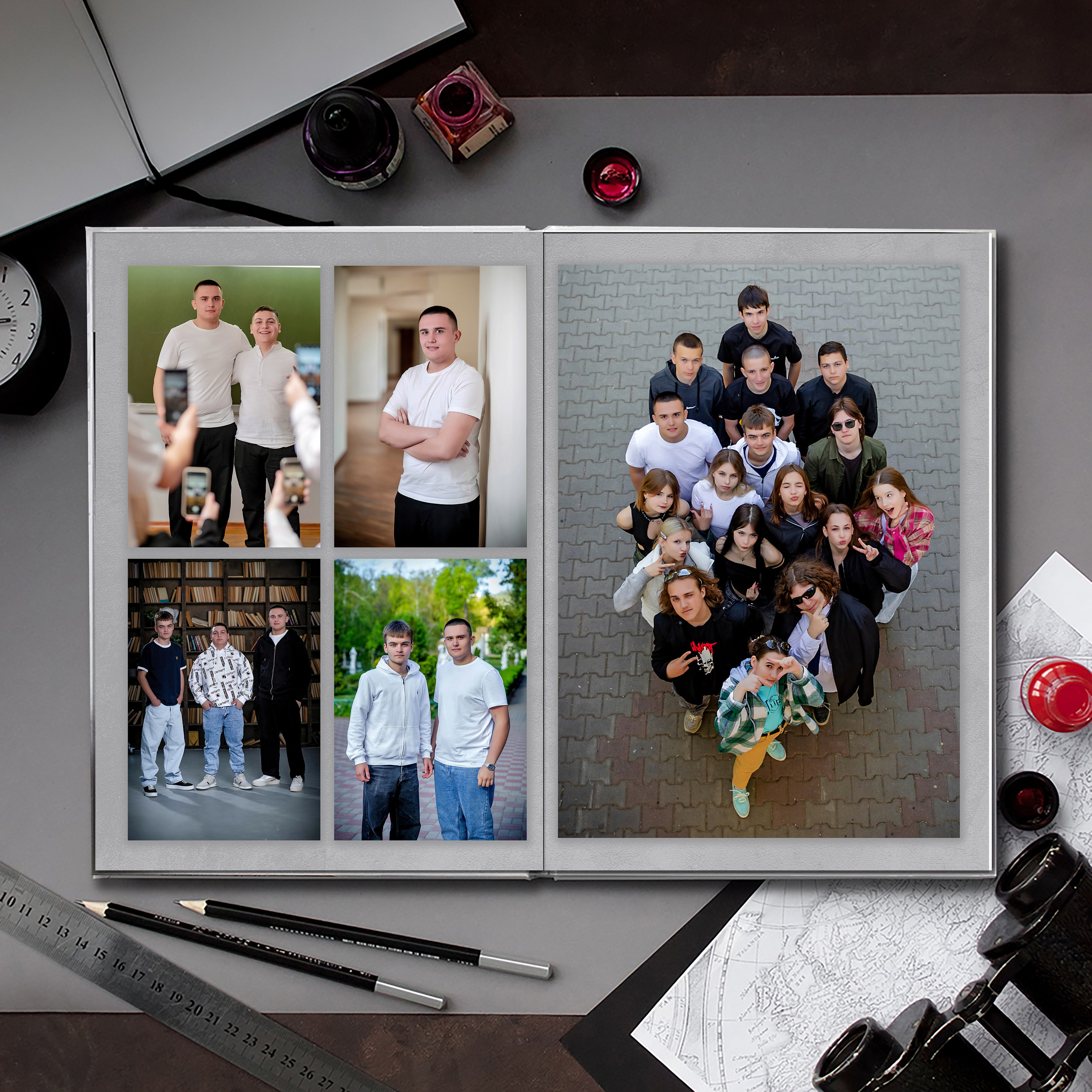 Выпускной альбом для выпускников школы (Дизайн № 203). Современные Выпускные Альбомы в Ростове-на-Дону