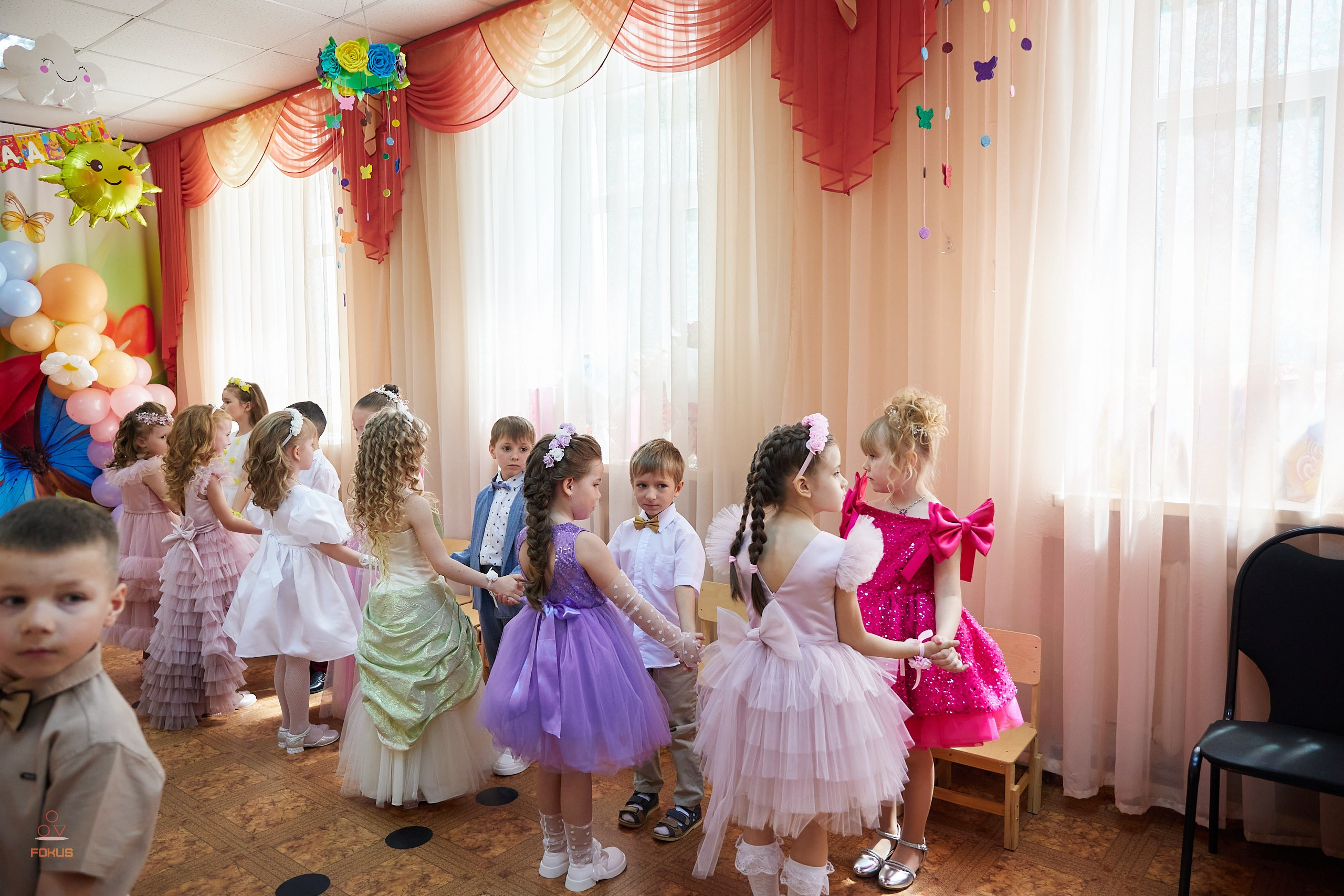 Выпускной детский сад. Спортивный фотограф Некрасов Денис