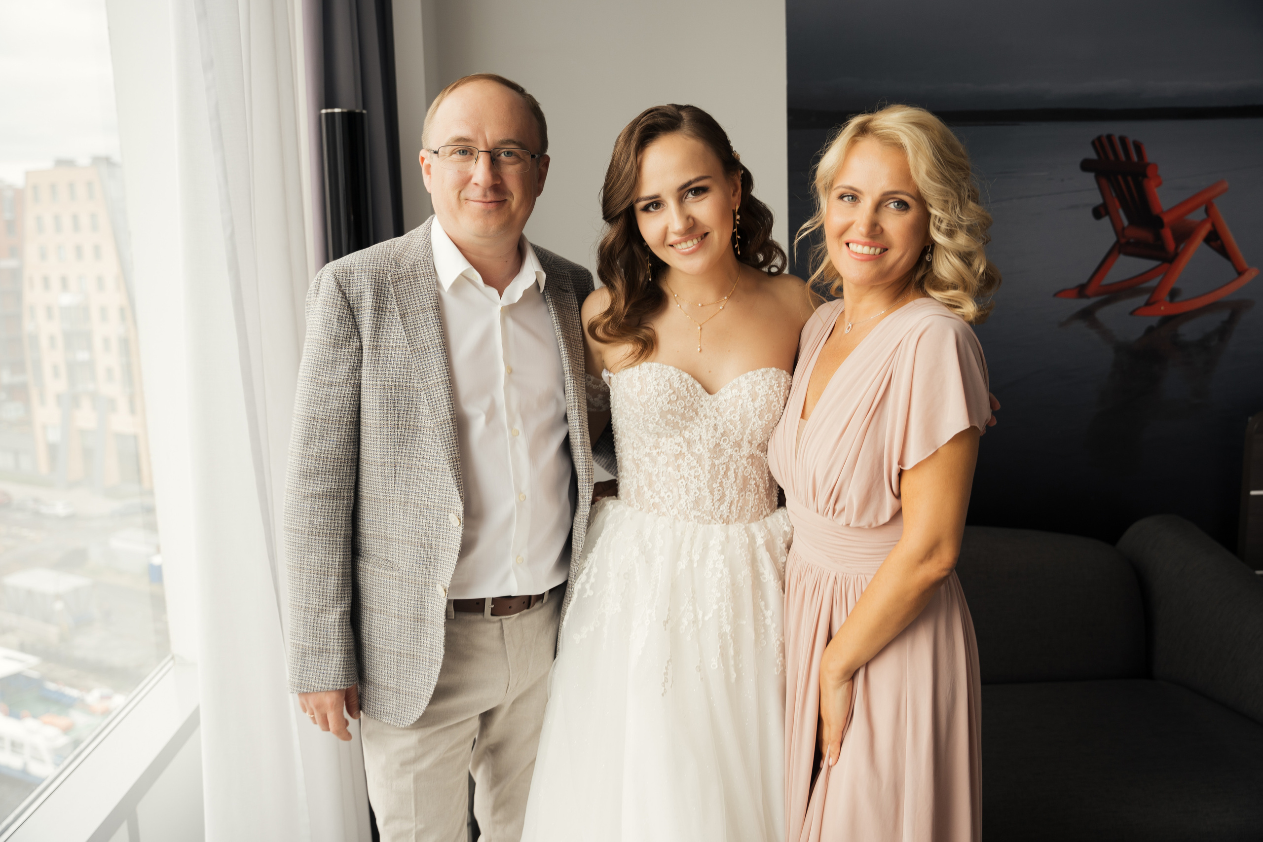 Свадьба в отеле на берегу реки в Архангельске