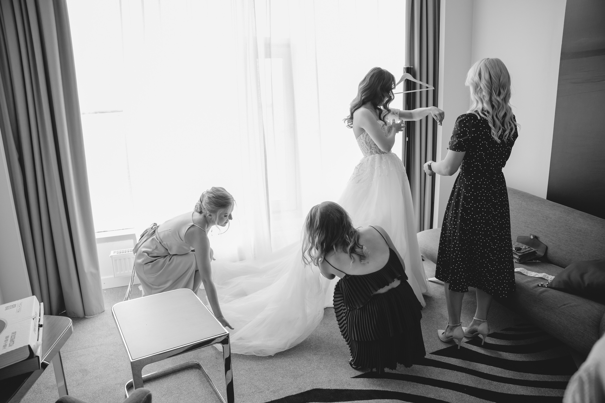 Свадьба в отеле на берегу реки в Архангельске