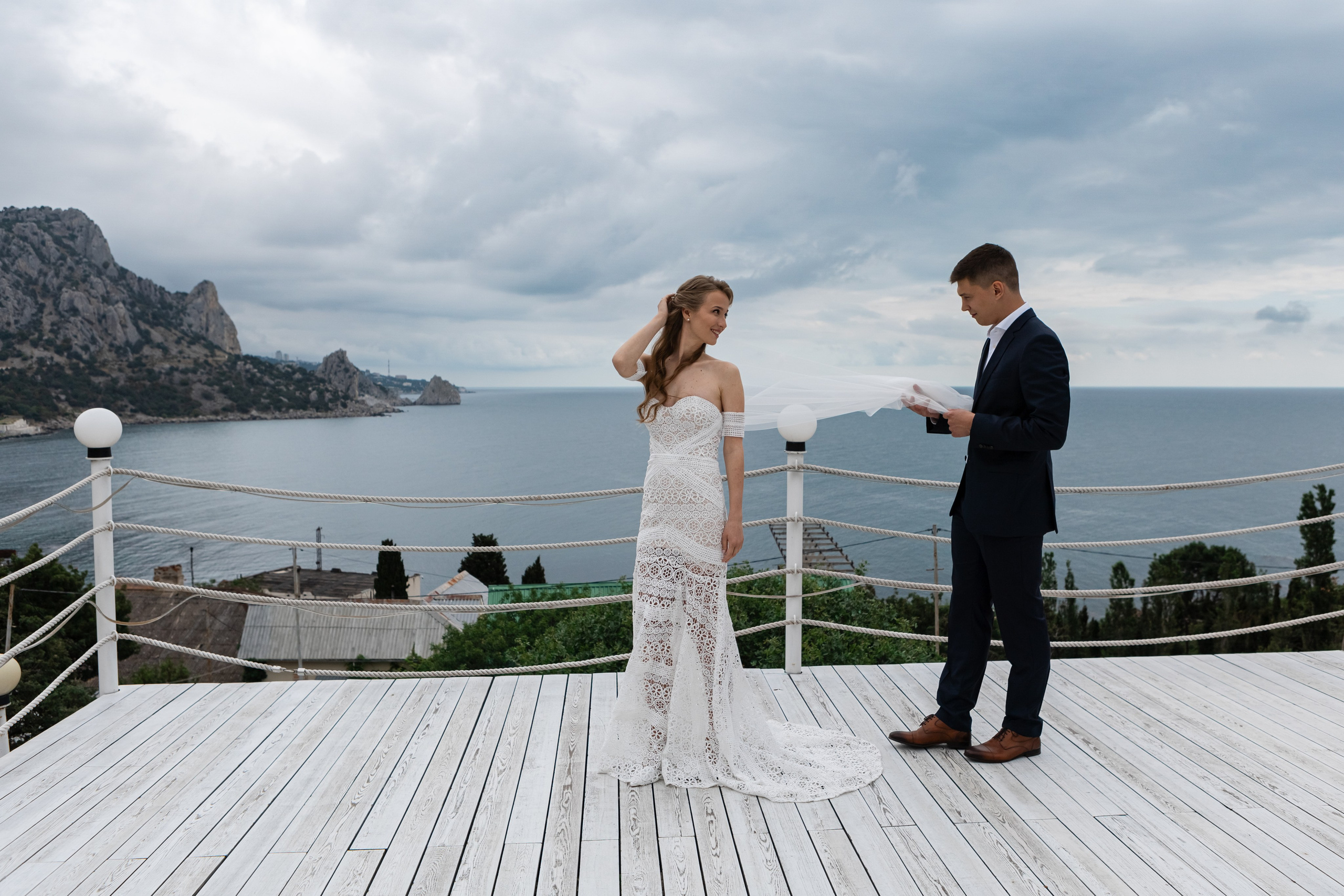 Венчание и свадьба Никиты и Даши в Крыму. Свадебный фотограф, фотосъемка в Крыму, Севастополе, Симферополе, Ялте