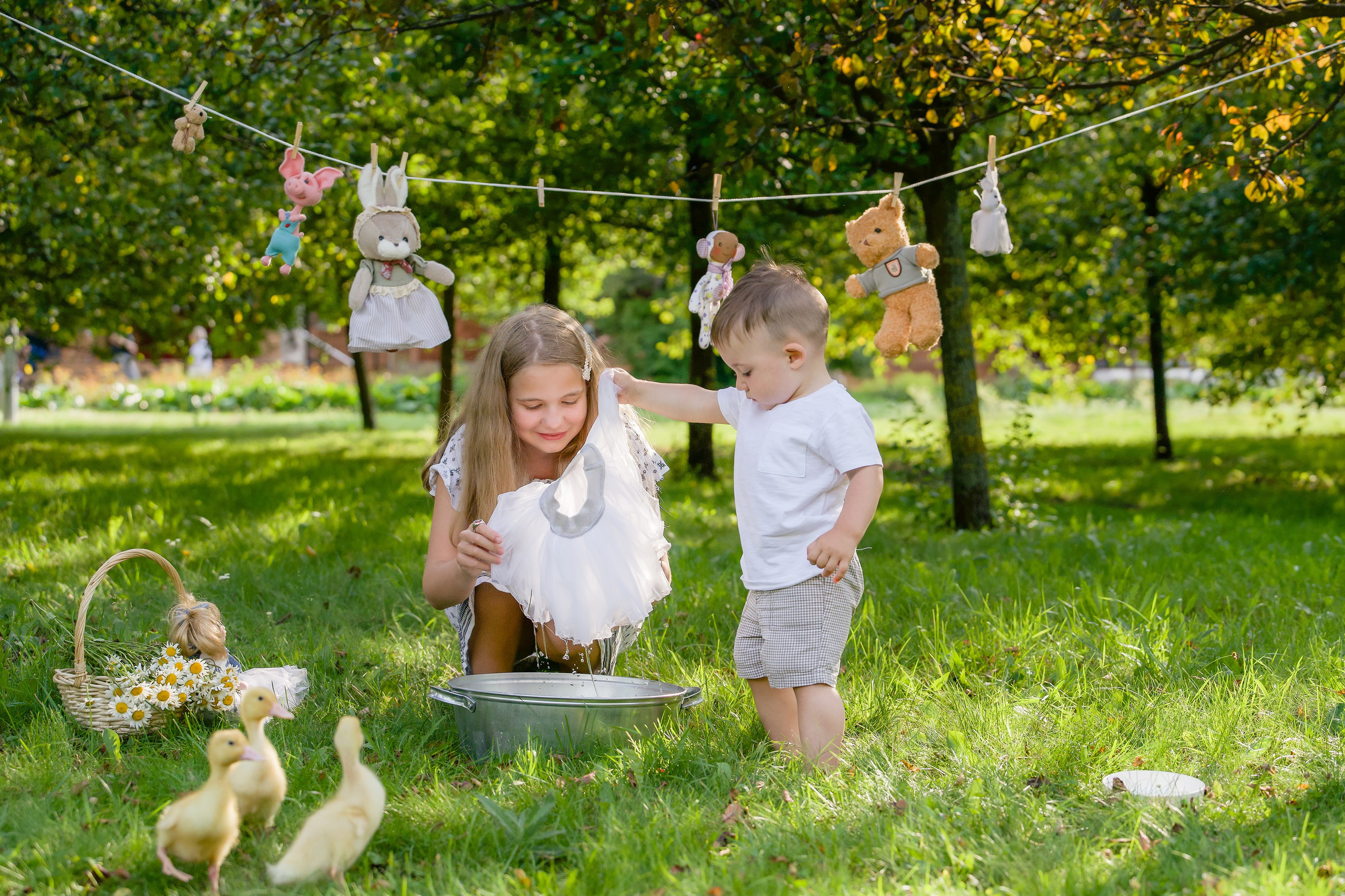 Фото-проект с утятами. Марина Суздаль семейный и детский фотограф в Москве и Подмосковье