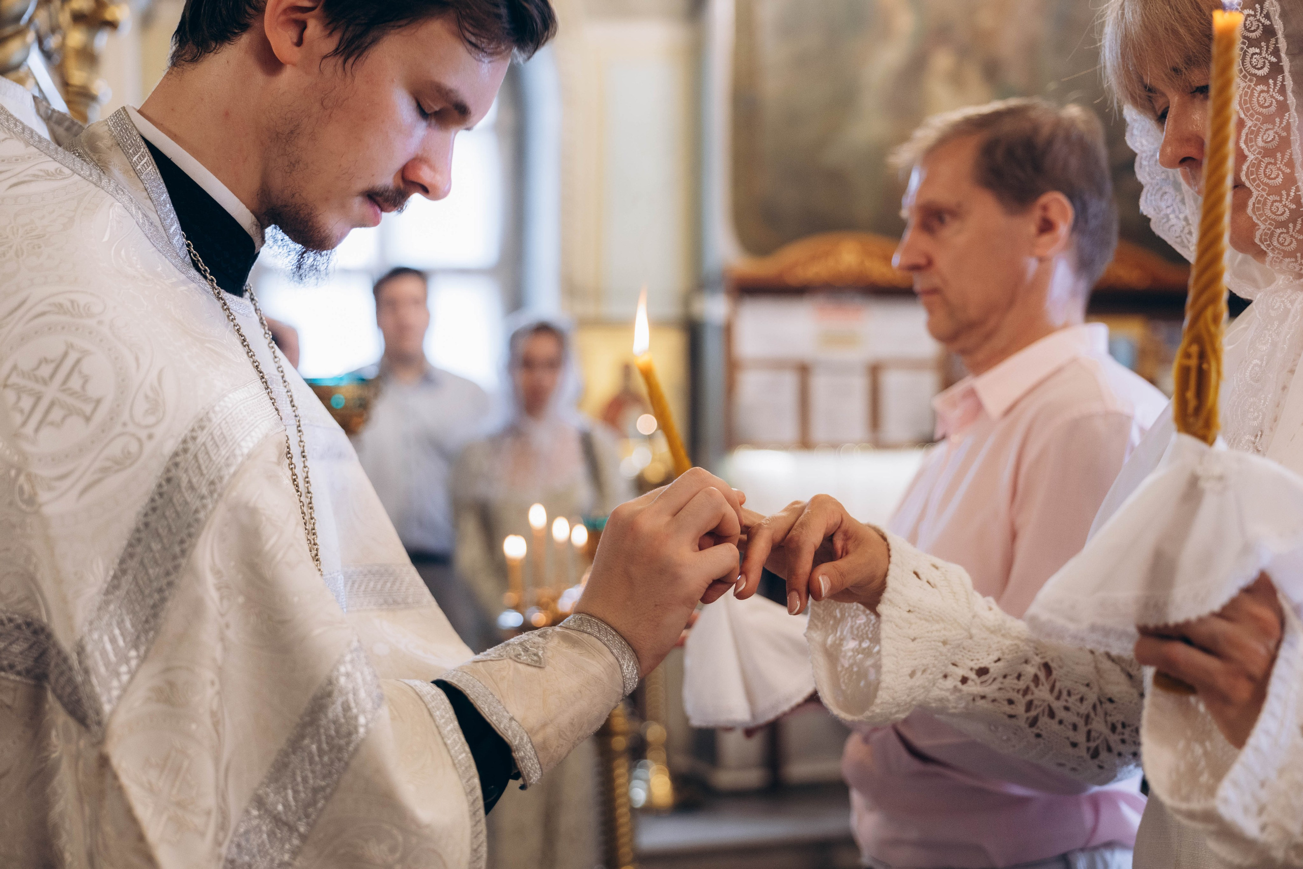 Церковный (крещение и венчание). Семейный фотограф Москва и область Дербунова Елена