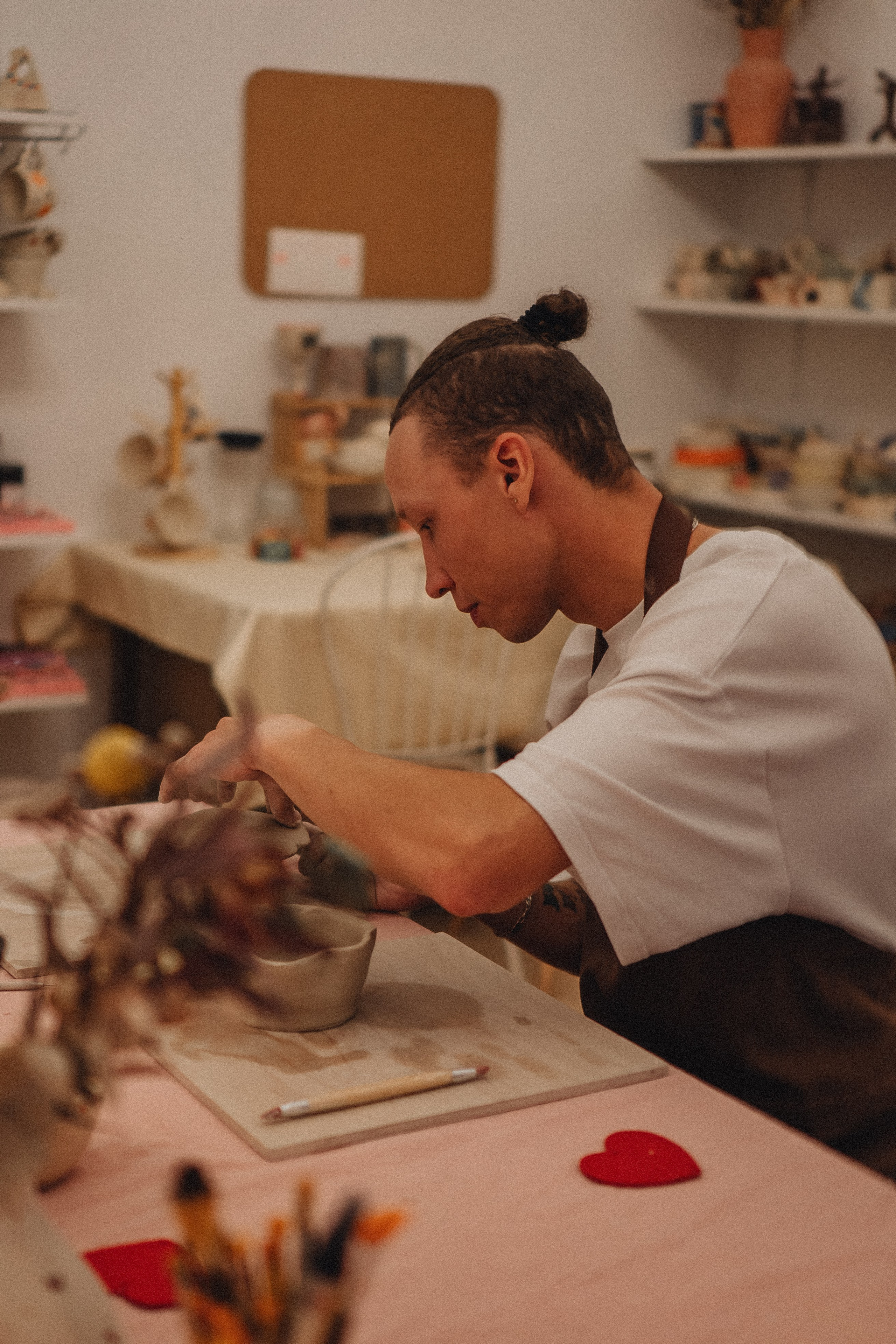 СВИДАНИЕ В ГОНЧАРНОЙ МАСТЕРСКОЙ. Профессиональный фотограф, Санкт-Петербург — Виктория Богомолова