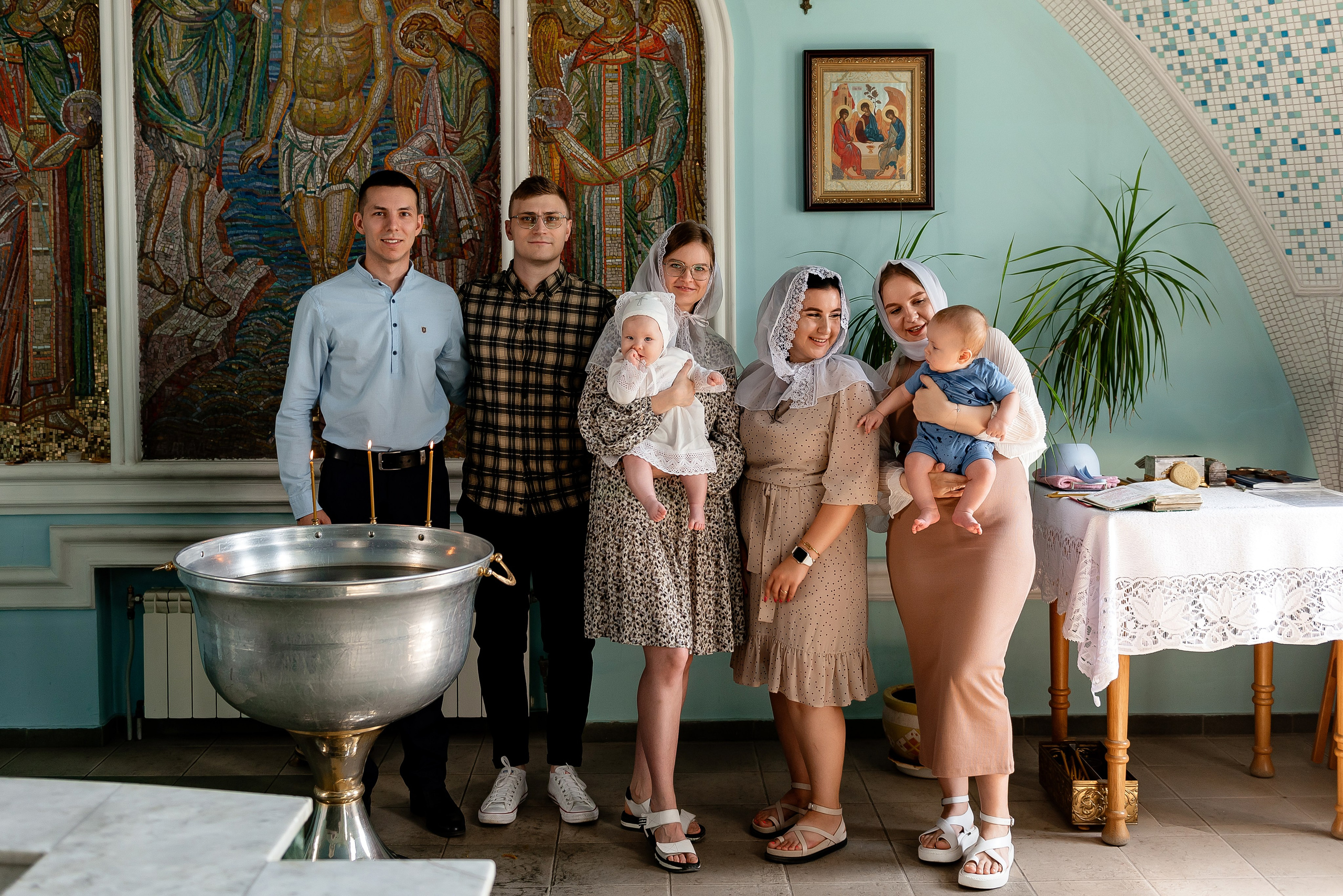 Крещение Ясеньки. Фотограф Татьяна Иванчикова