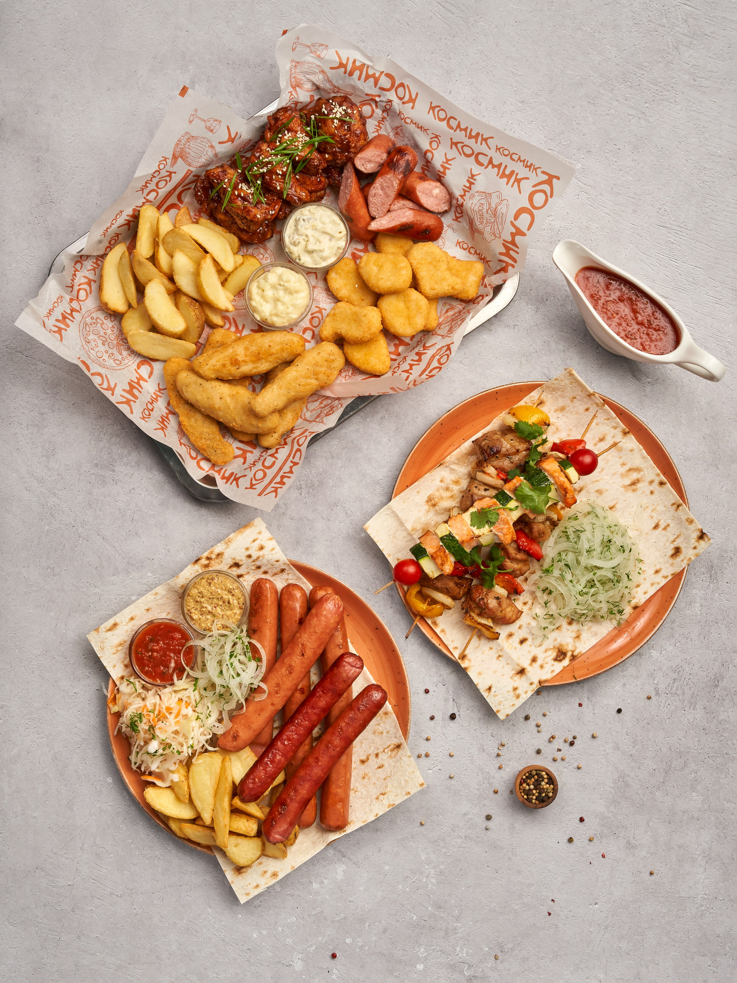 Ресторан «Космик». Контент фотограф в Москве Александр Хитько