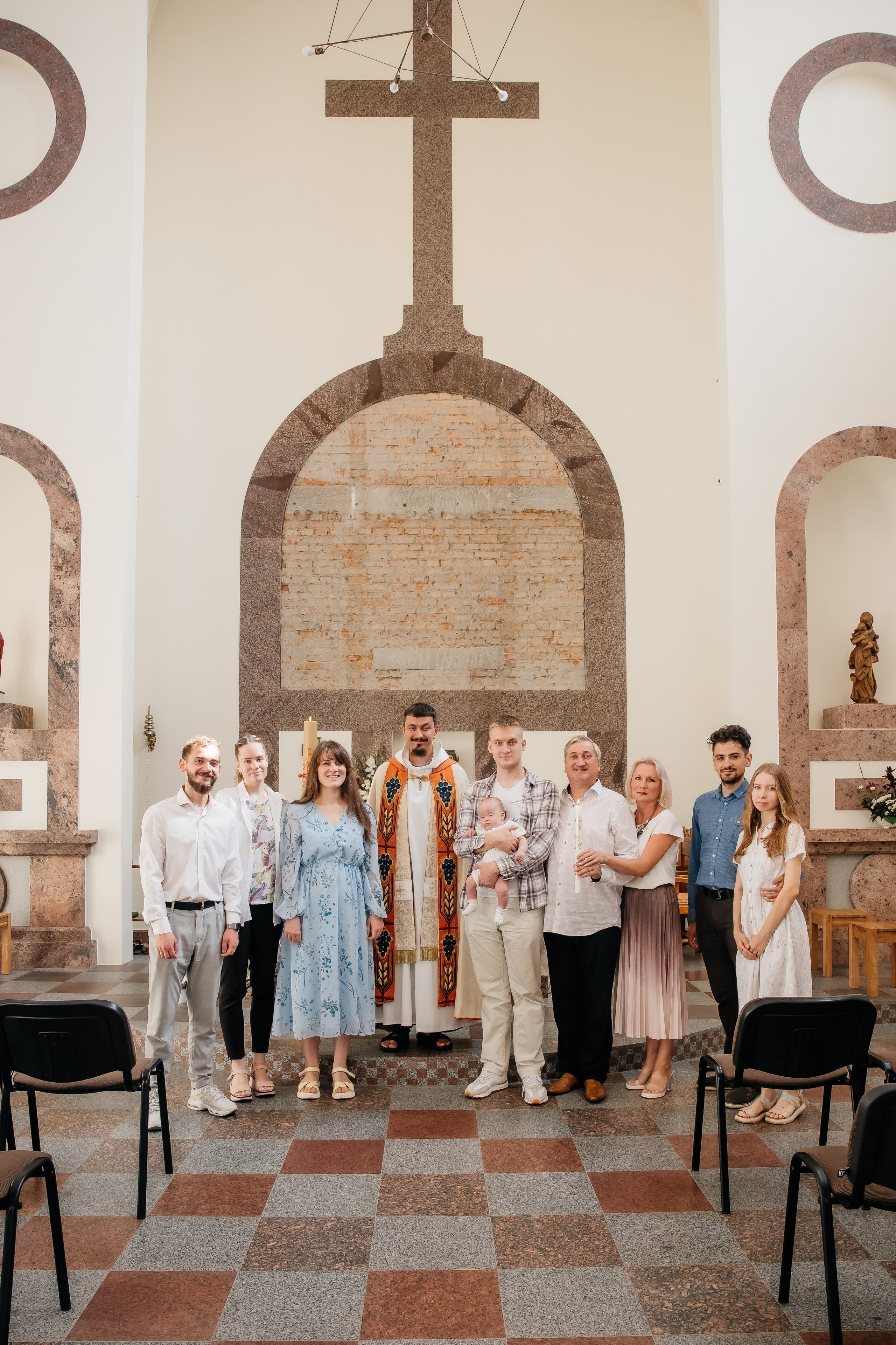 Крещение Святослава. Костёл святого Франциска. Фотограф ВИКА МЕДУЗА