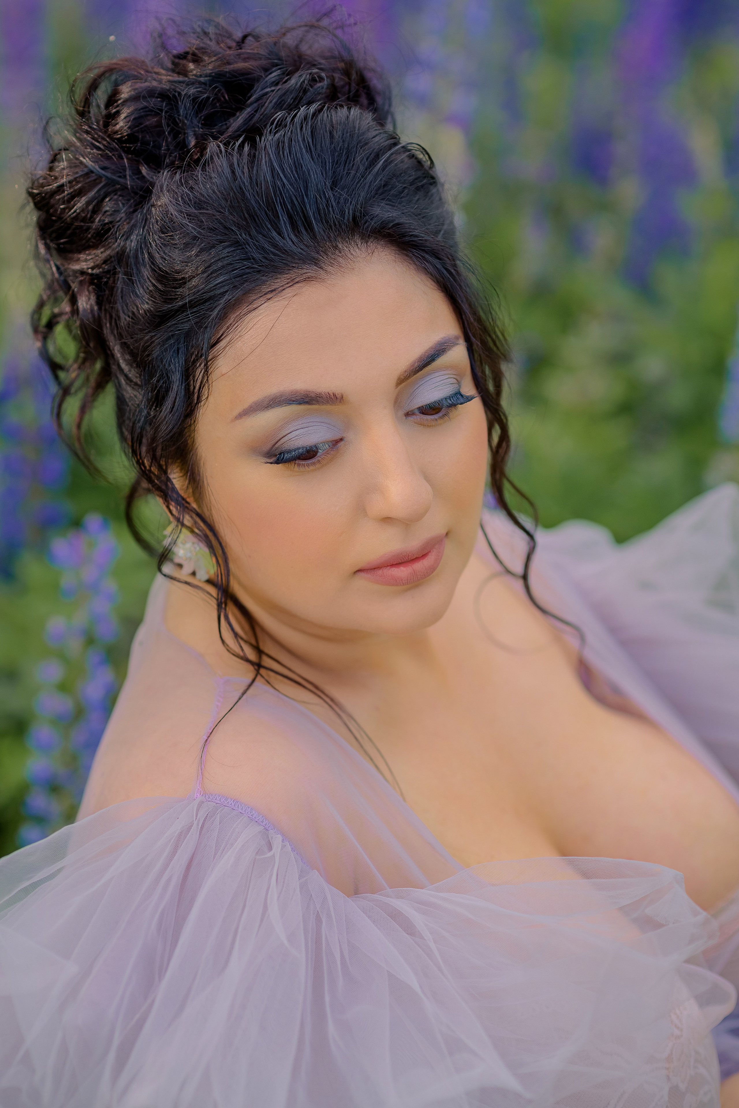 Люпиновое поле. Семейный фотограф в Рязани Мария Ермакова